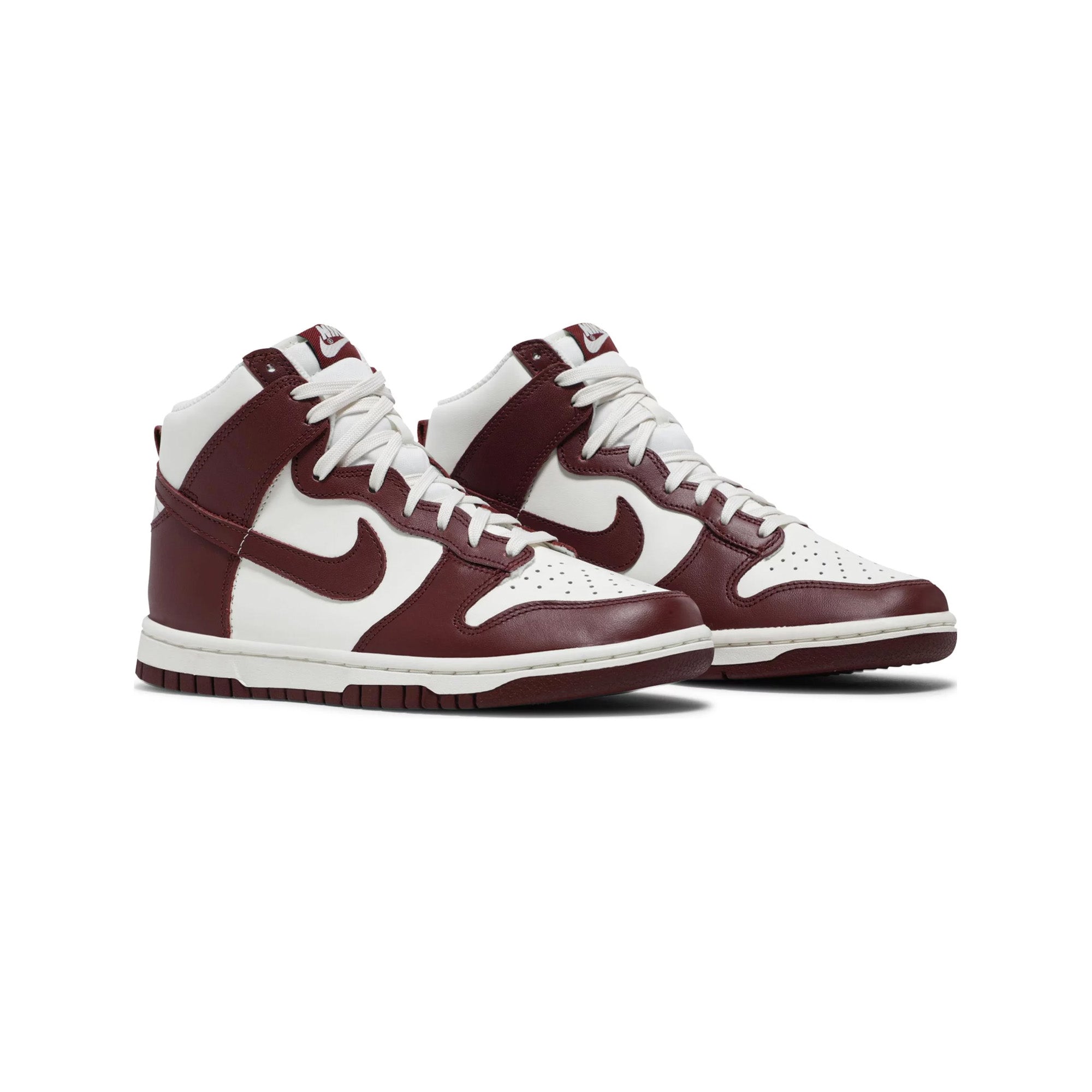 Nike Dunk High 'Sail Team Red' Basketball Shoes - Retro Sneakers for Men & Women | Perfect for Streetwear, Casual Outfits & Sneaker Collectors