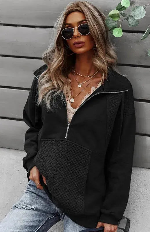 Women's Casual Loose Fit Jacket - Lightweight Comfortable Outerwear for Everyday Wear, Travel & Outdoor Activities