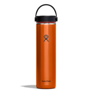 24 oz Lightweight Wide Mouth Water Bottle for Hiking, Camping & Outdoor Adventures - BPA Free, Leak Proof & Durable Stainless Steel Insulated Bottle
