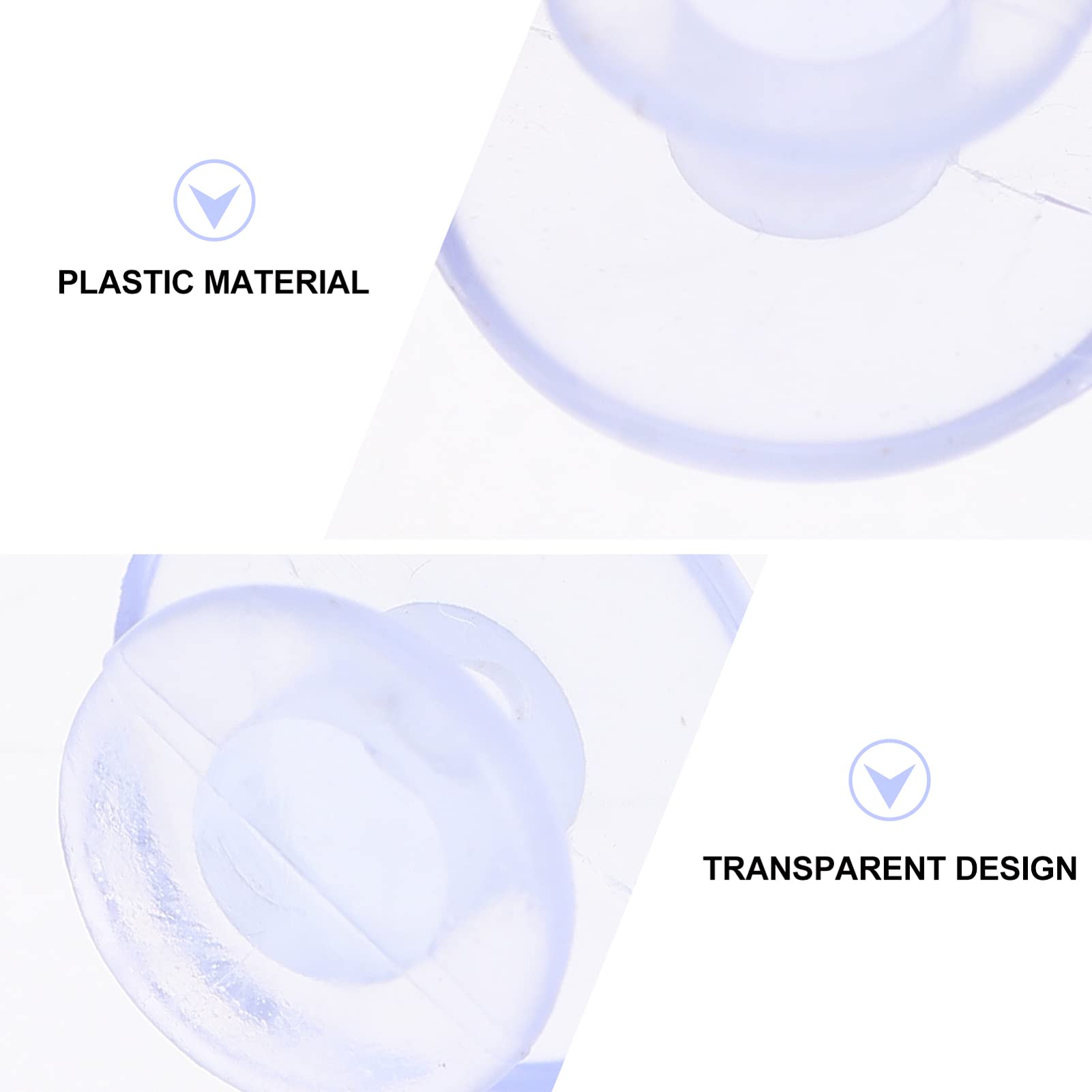 300Pcs Clear Plastic Shoe Buckle Buttons - DIY Shoe Charms, Wristband Jewelry & Craft Accessories for Kids - Perfect for DIY Projects, Shoe Decorations & Fashion Accessories