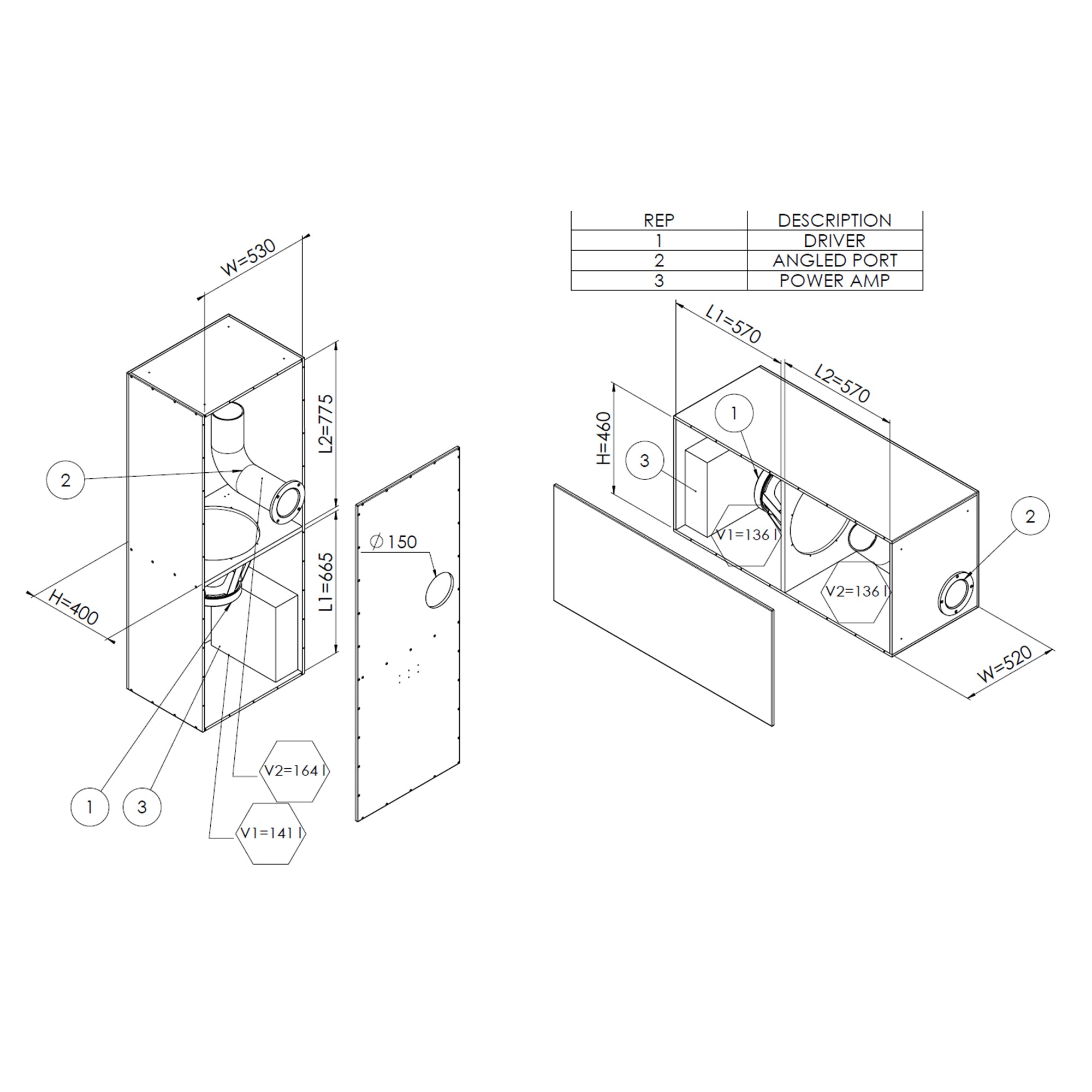 Goldmund LOGOS 3A KIT High-End Infrasonic Subwoofer System - Premium Home Theater Audio for Immersive Movie Nights & Music Listening