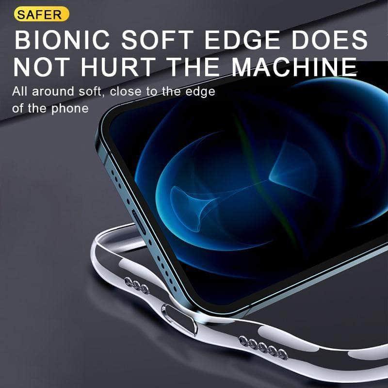 Durable Soft TPU iPhone 13 Case - Shockproof & Slim Protective Cover for Everyday Use, Work & Travel