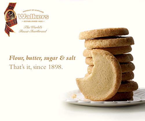 Walkers Shortbread Highlanders Cookies - Traditional Scottish Butter Shortbread, 7oz Box (Pack of 2) | Perfect for Tea Time, Gifts & Holiday Baking