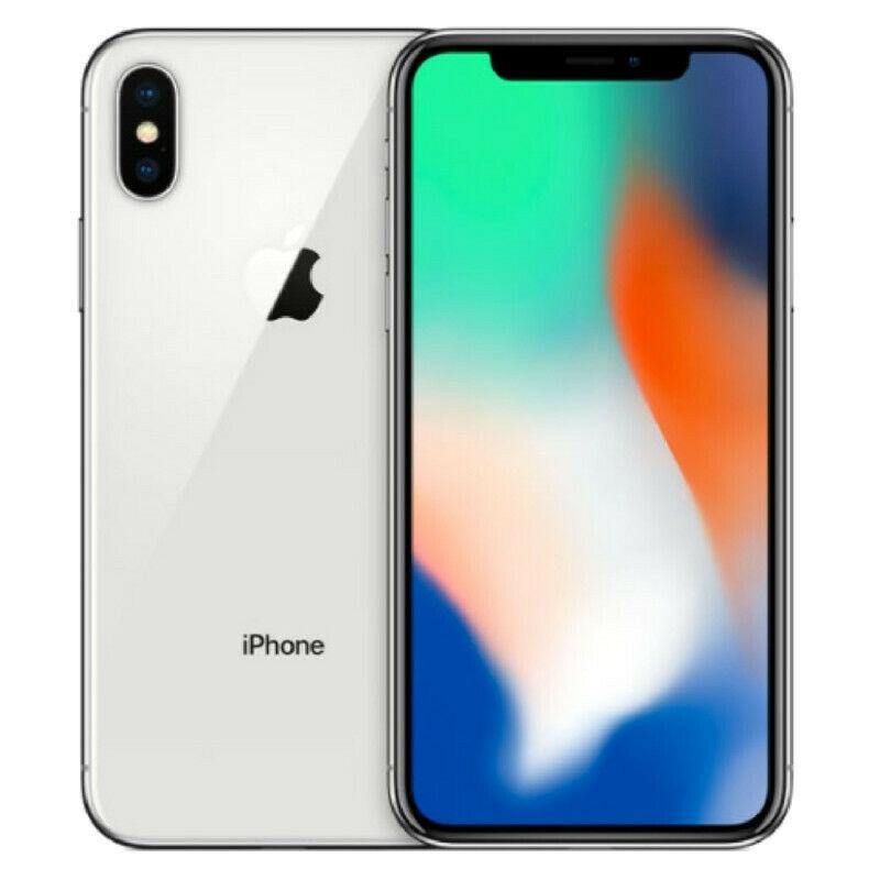 Refurbished iPhone X 64GB Unlocked - Silver (No Face ID) | Eco-Friendly Smartphone for Work, Travel & Daily Use