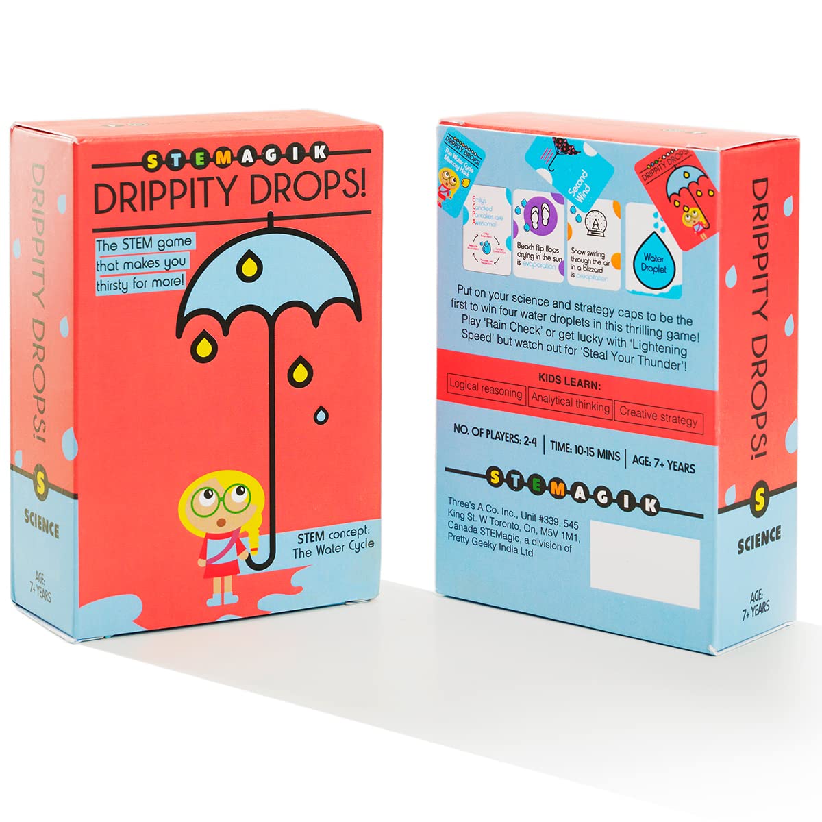 STEMagik DRIPPITY Drops: Fun STEM Activities for Kids & Family Games for All Ages | Perfect for Home Learning & Classroom Projects