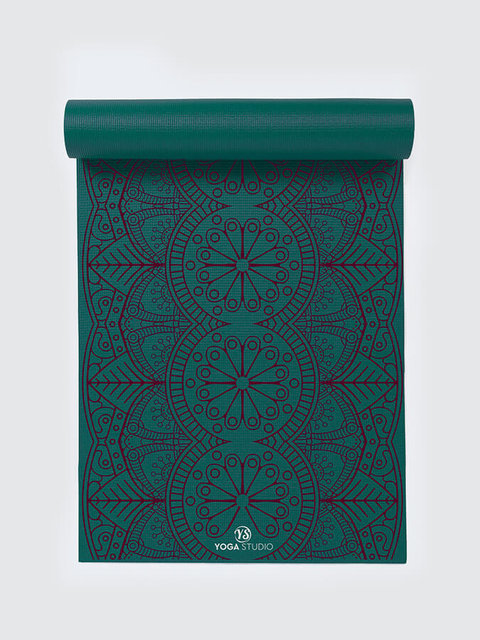 Premium 6mm Non-Slip Yoga Mat for Hot Yoga & Home Workouts - Eco-Friendly TPE Material for Enhanced Grip & Comfort
