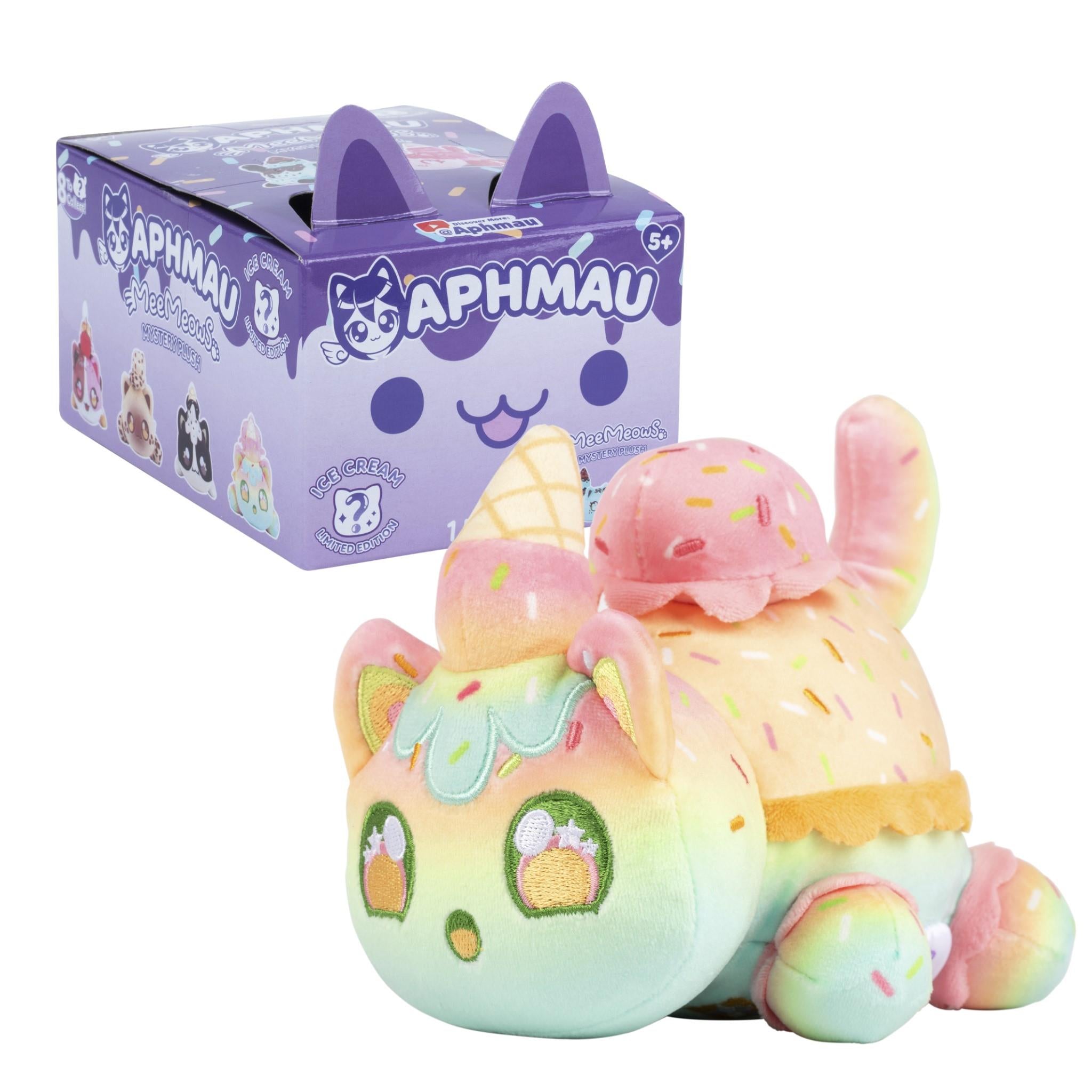 Aphmau MeeMeows Series 6 Mystery Ice Cream Blind Box Collectible Toy - Fun Surprise for Kids & Collectors - Perfect for Birthday Gifts & Party Favors