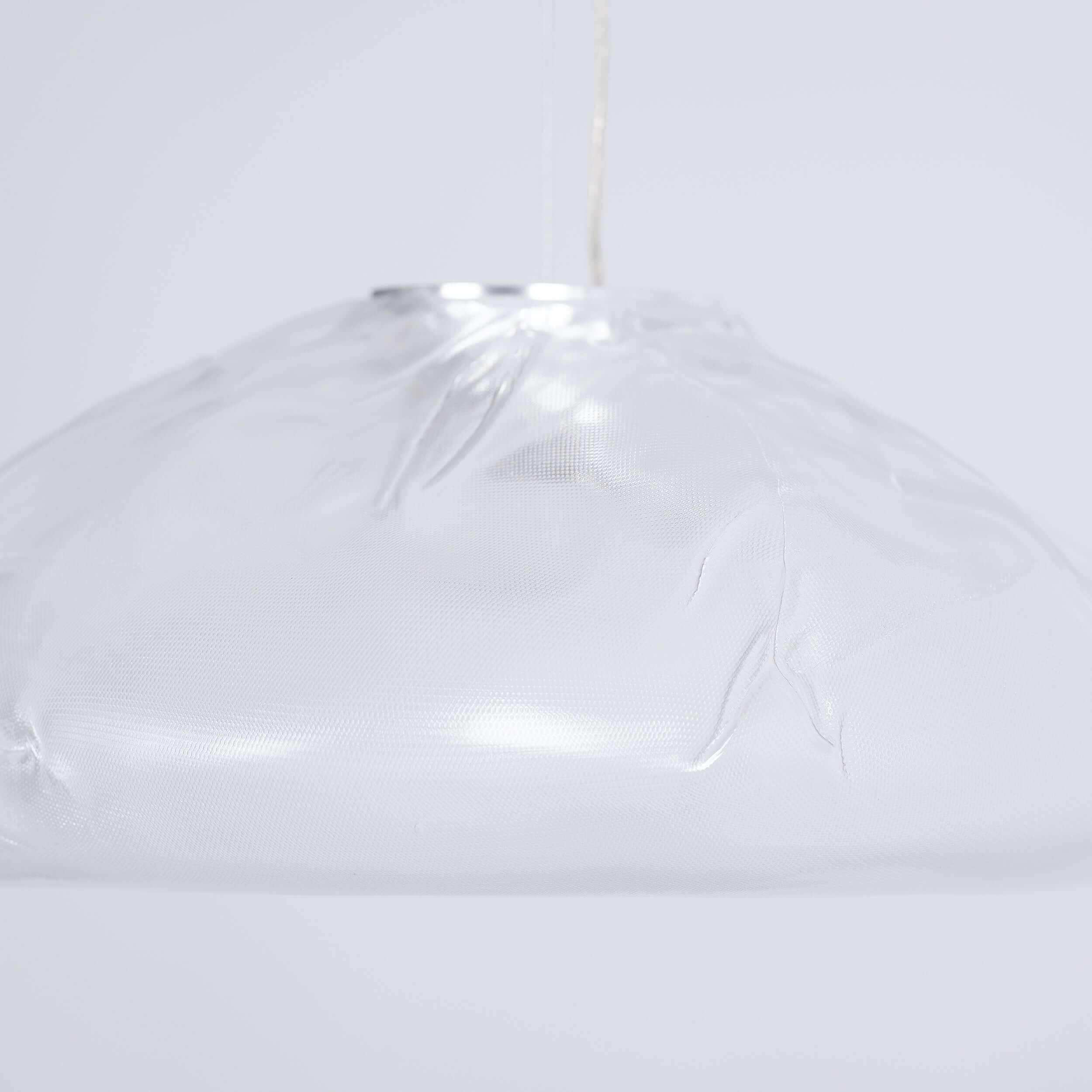 Handmade Blown Glass Pendant Light Fixture - Modern Boho Chandelier for Dining Room, Kitchen Island & Bedroom Decor