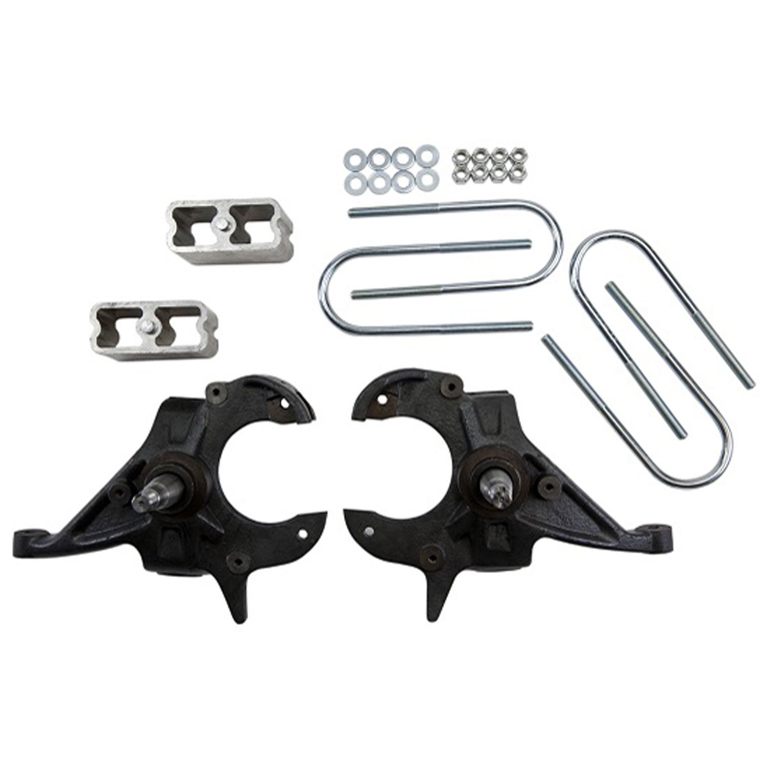 Belltech 617 Lowering Kit for Chevy Silverado & GMC Sierra 1500 - 2/4 Inch Drop Suspension System | Improve Handling & Style for Trucks | Perfect for Street Performance & Custom Builds