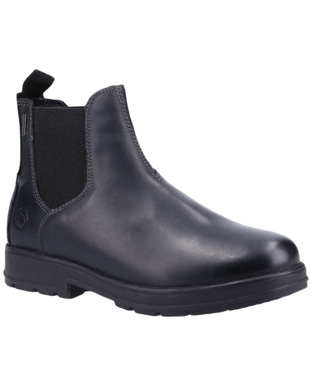 Cotswold Farmington Chelsea Boots for Men - Waterproof Leather Ankle Boots with Elastic Side Panels - Stylish & Comfortable for Casual, Work & Outdoor Wear