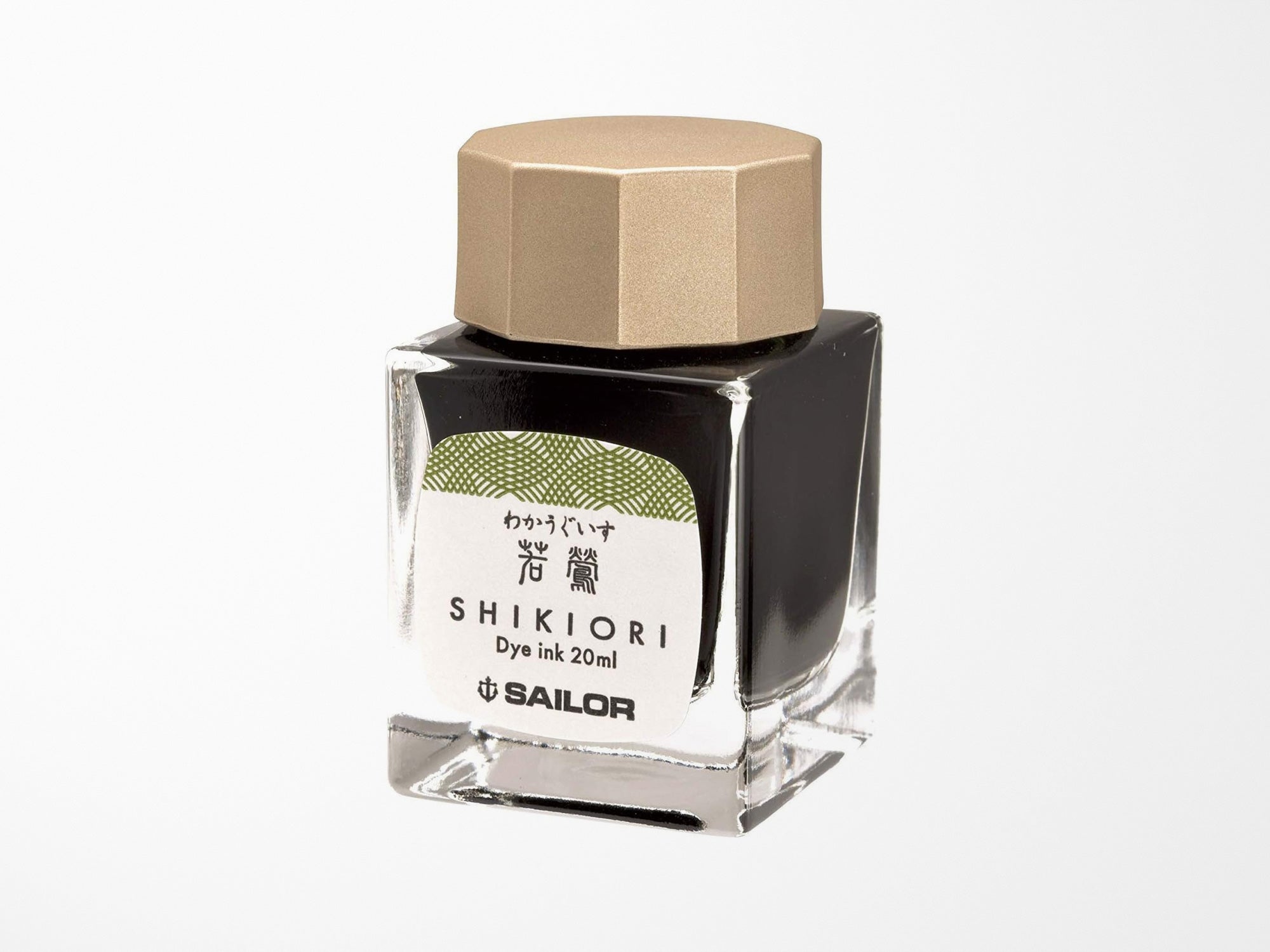 Sailor Shikiori Waka Uguisu Green Fountain Pen Ink - Premium Japanese Calligraphy & Writing Ink for Artists, Professionals & Enthusiasts - Perfect for Journals, Letters & Artistic Creations