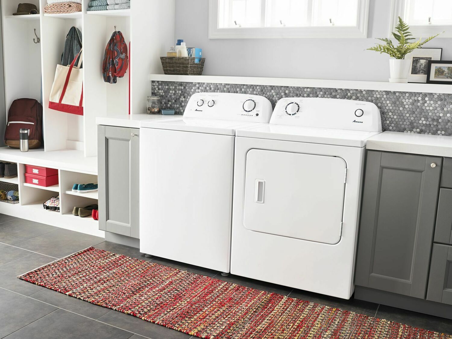 Amana NTW4516FW 3.5 Cu. Ft. White Top Load Washing Machine with Dual Action Agitator - Perfect for Small Laundry Rooms, Apartments, and Energy-Efficient Homes