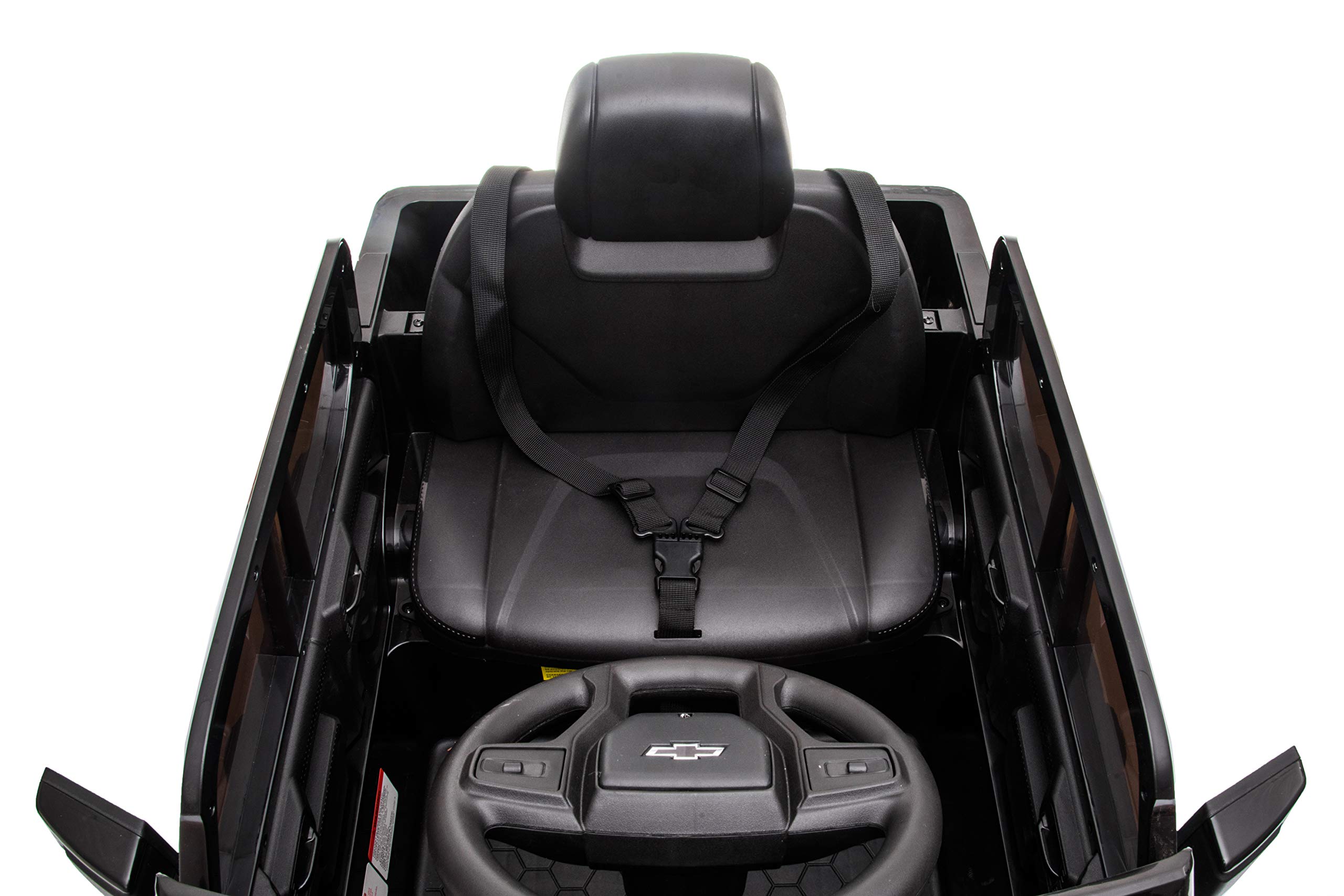 Chevrolet Silverado Trail Boss LT Kids Ride On Truck - 12V Electric Ride-On Car with Parent Remote Control, MP3 Player & LED Lights - Perfect for Outdoor Play & Birthday Gifts