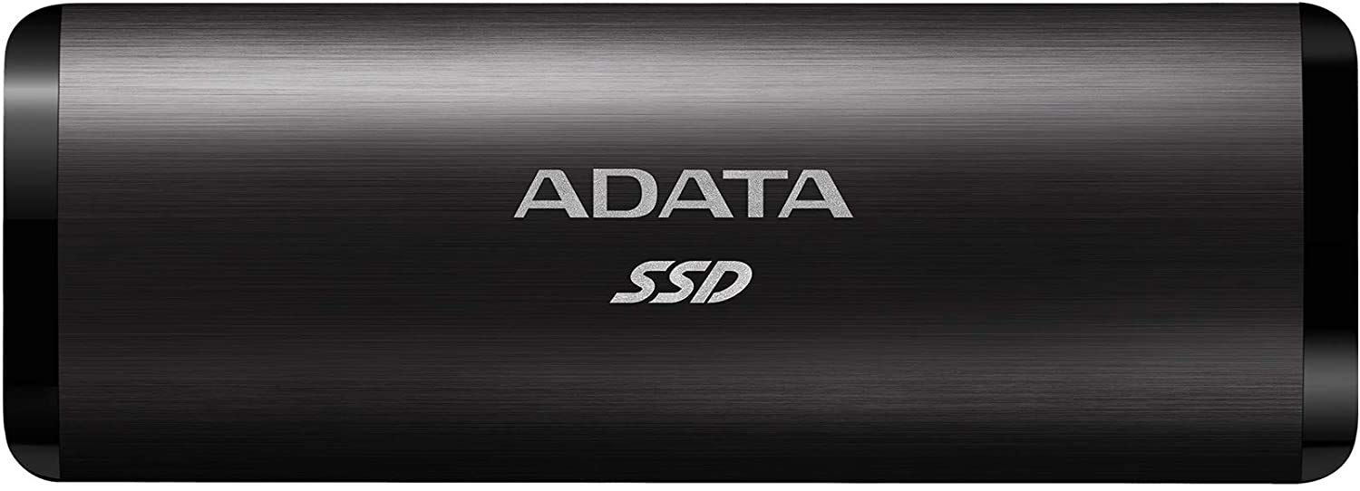 ADATA SE760 2TB External SSD - USB 3.2 Gen 2 Portable Solid State Drive with USB-C, Up to 1000MB/s Read Speed, Compact & Durable for PC, Mac, Gaming, Photography & Video Editing (Black)