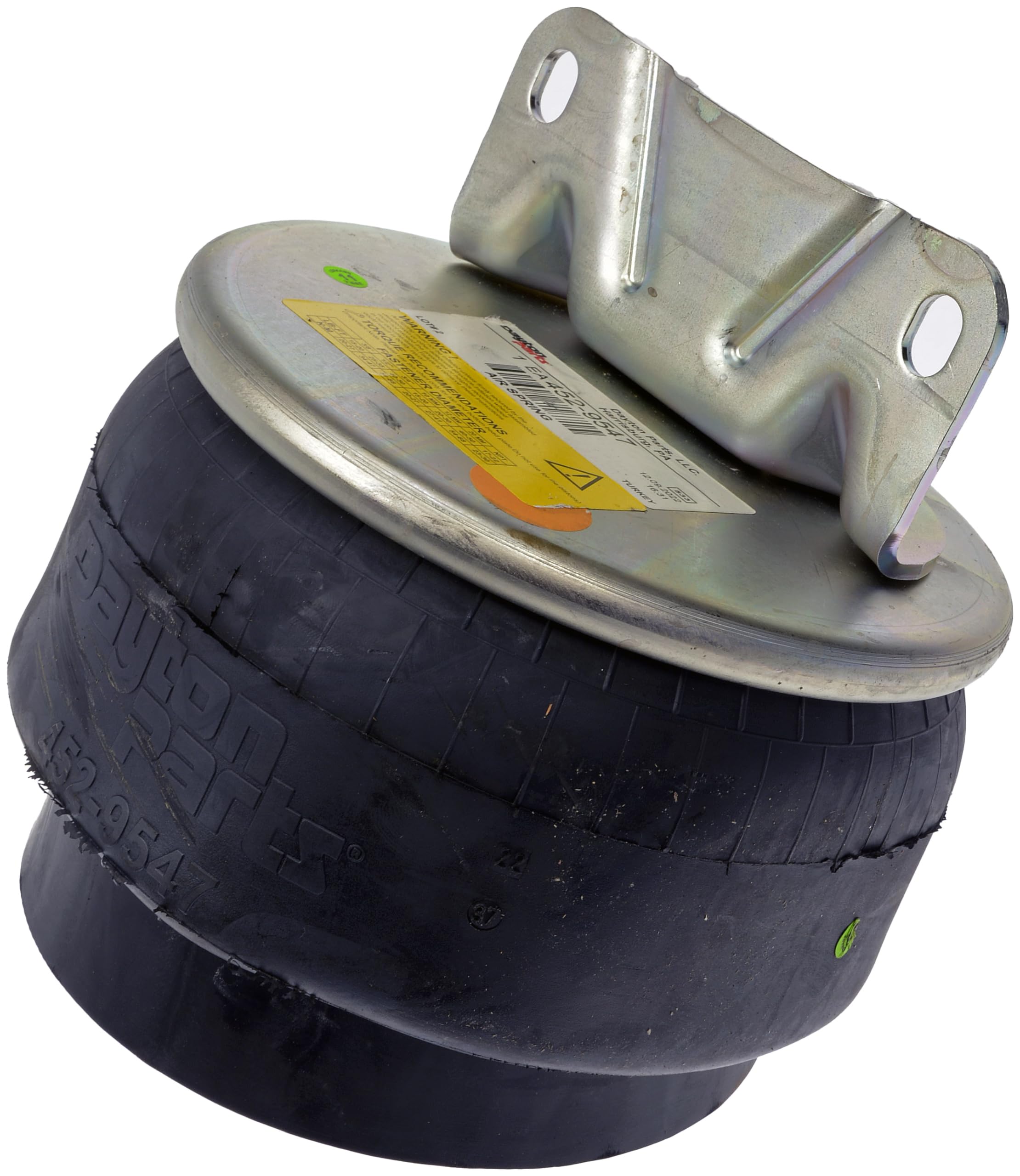 452-9547L Air Spring - Rolling Lobe Type with Composite Piston - 7.36