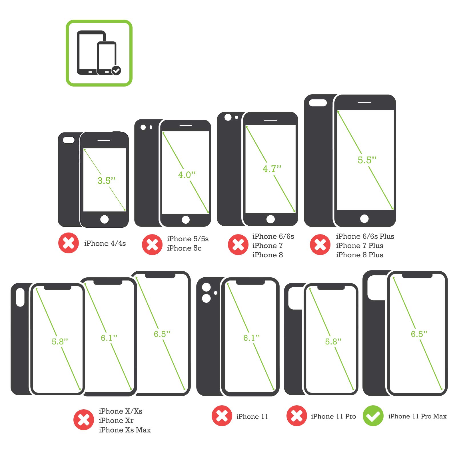 Official Alyn Spiller Leather Carbon Fiber Soft Gel Case for Apple iPhone 11 Pro Max - Premium Protection with Stylish Design for Work & Travel