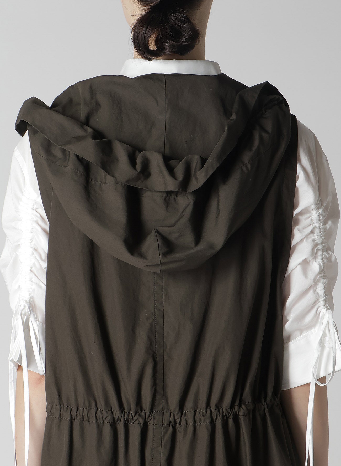 Premium Cotton Broadcloth Garment Dyed Gathered Blouson Top for Women | Casual & Boho Chic Outfits | Perfect for Layering, Office Wear & Weekend Styling