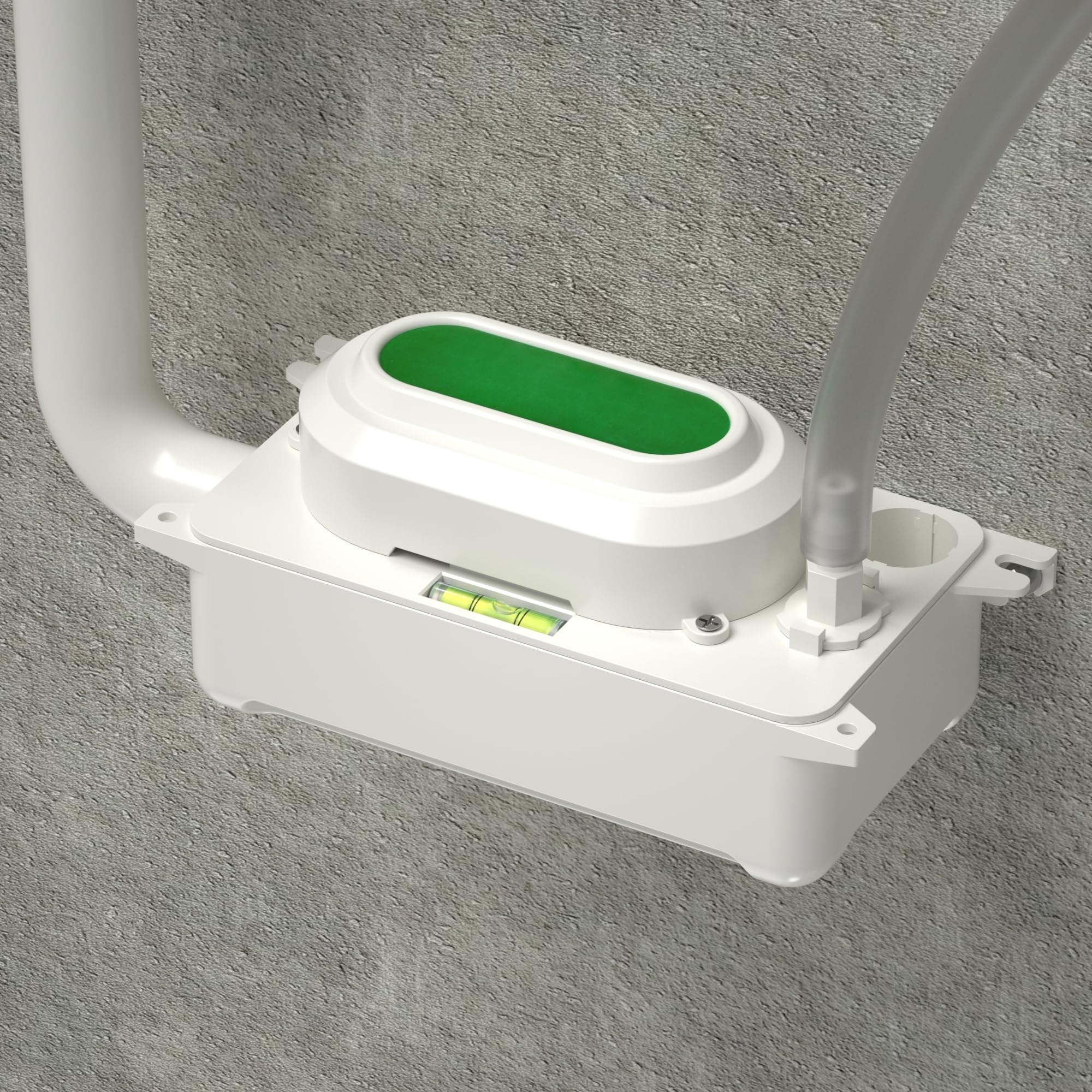 110V Condensate Pump with 6.6ft Lift & 0.6L Tank - 100L/H Flow Drain Pump for Ice Makers - Automatic On/Off - Perfect for Commercial Ice Machines, Refrigerators, and HVAC Systems