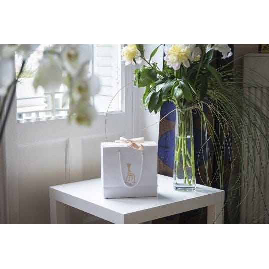 Sophie La Girafe Baby Gift Set with Teether and Swaddle Blanket - Perfect Newborn Shower Present & Nursery Essential