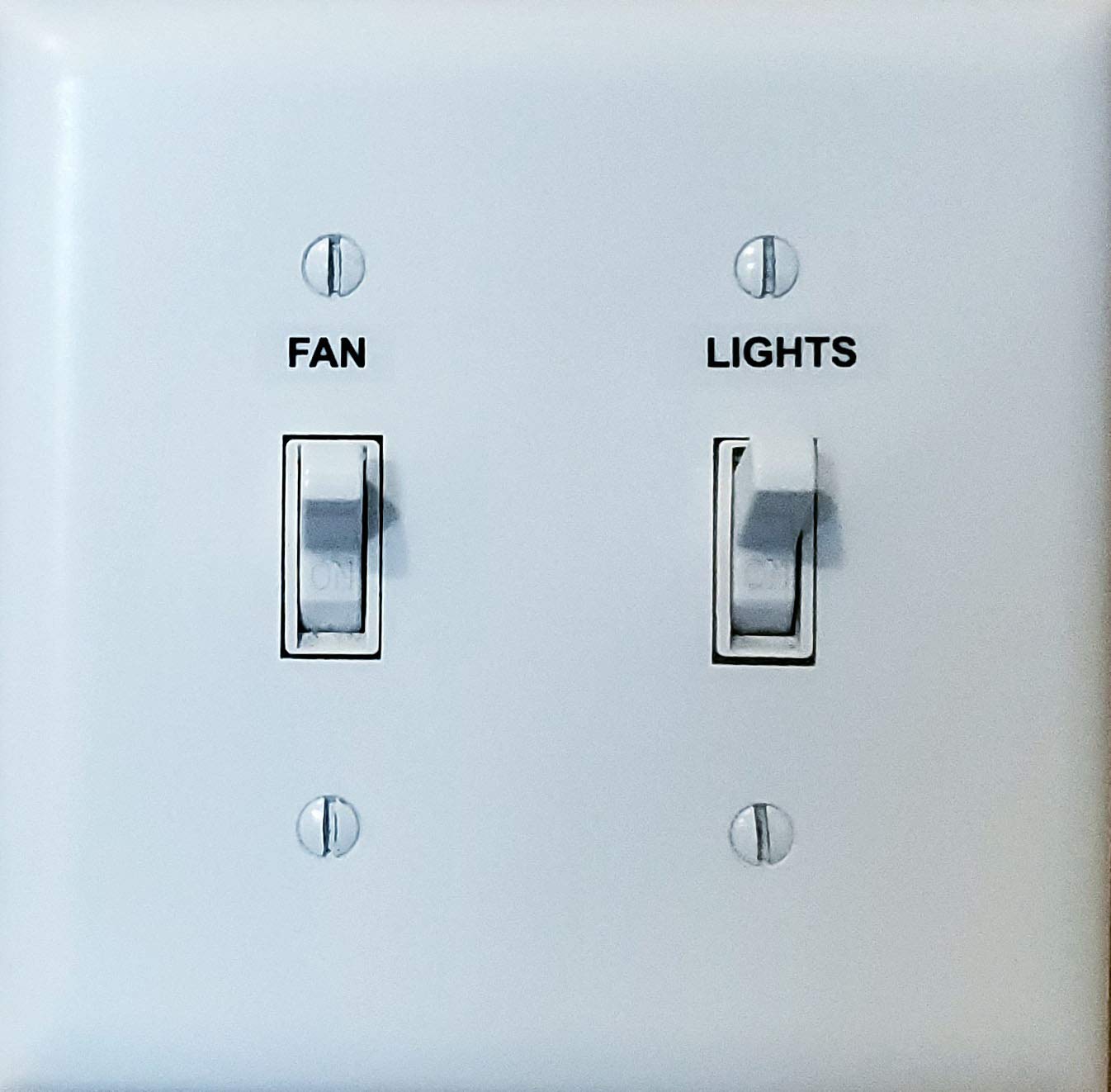 Light Switch Labels - Clear Transparent Switch Identifier System for Home & Office Organization | Perfect for Smart Homes, Apartments & Workspaces