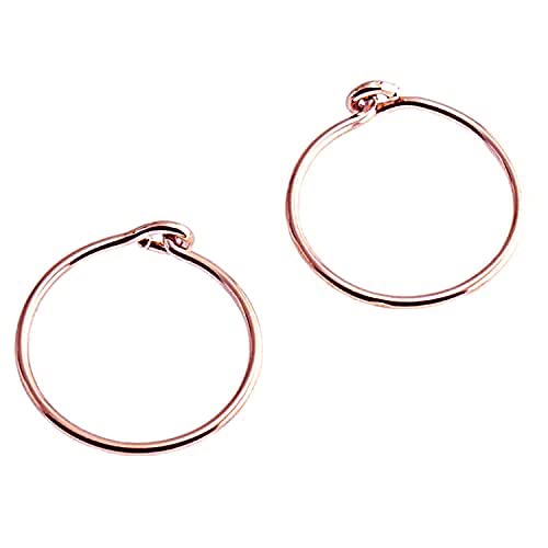 10mm | 22 GA | Rose Gold Filled | Smooth