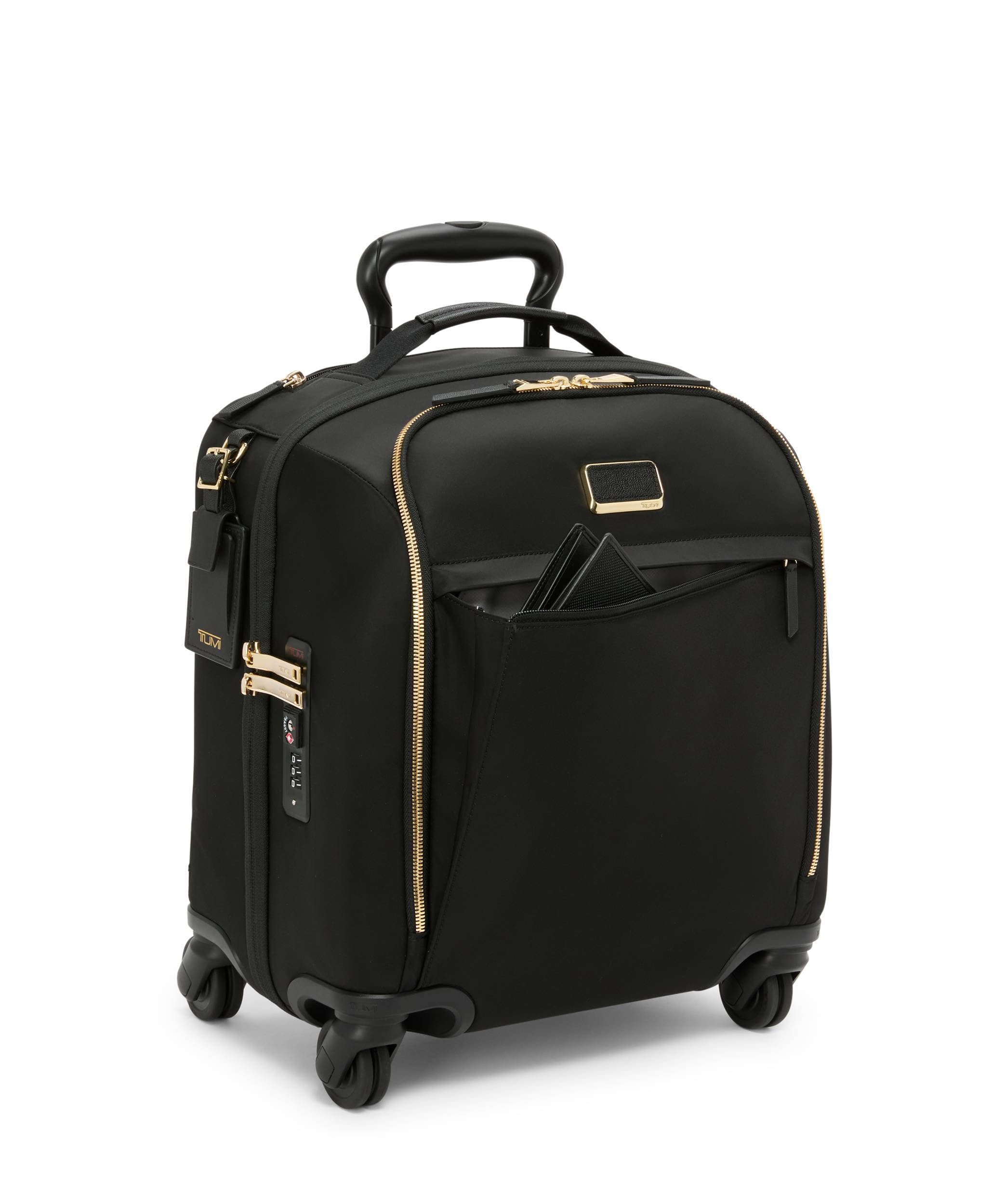 TUMI Voyageur Leger 4 Wheel Carry-On Luggage - Lightweight Spinner Suitcase for Women, 16