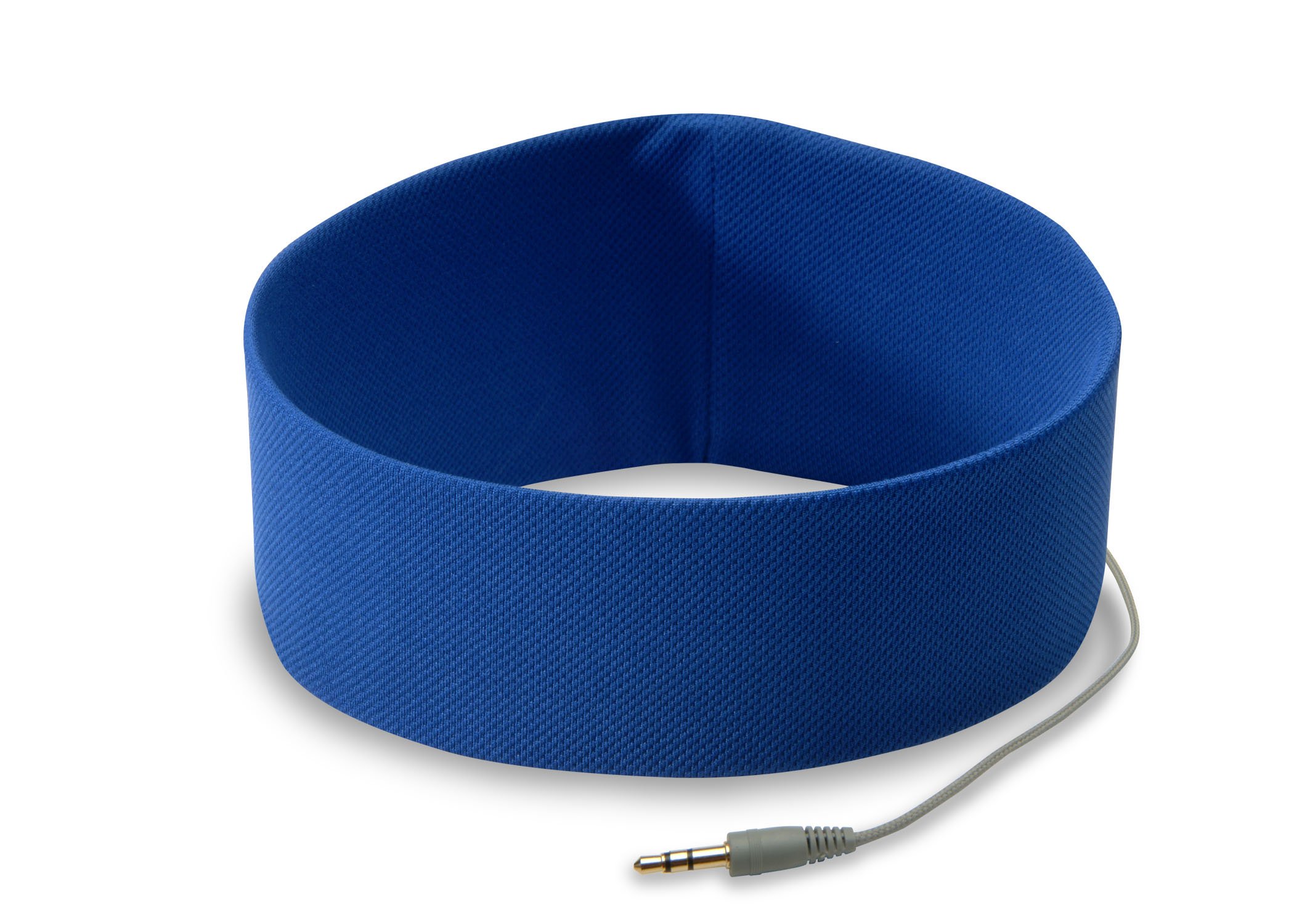 RunPhones Microphone Headphones - Wireless Bluetooth Sports Headset with Built-in Mic (Royal Blue, Medium) for Running, Gym Workouts & Outdoor Activities