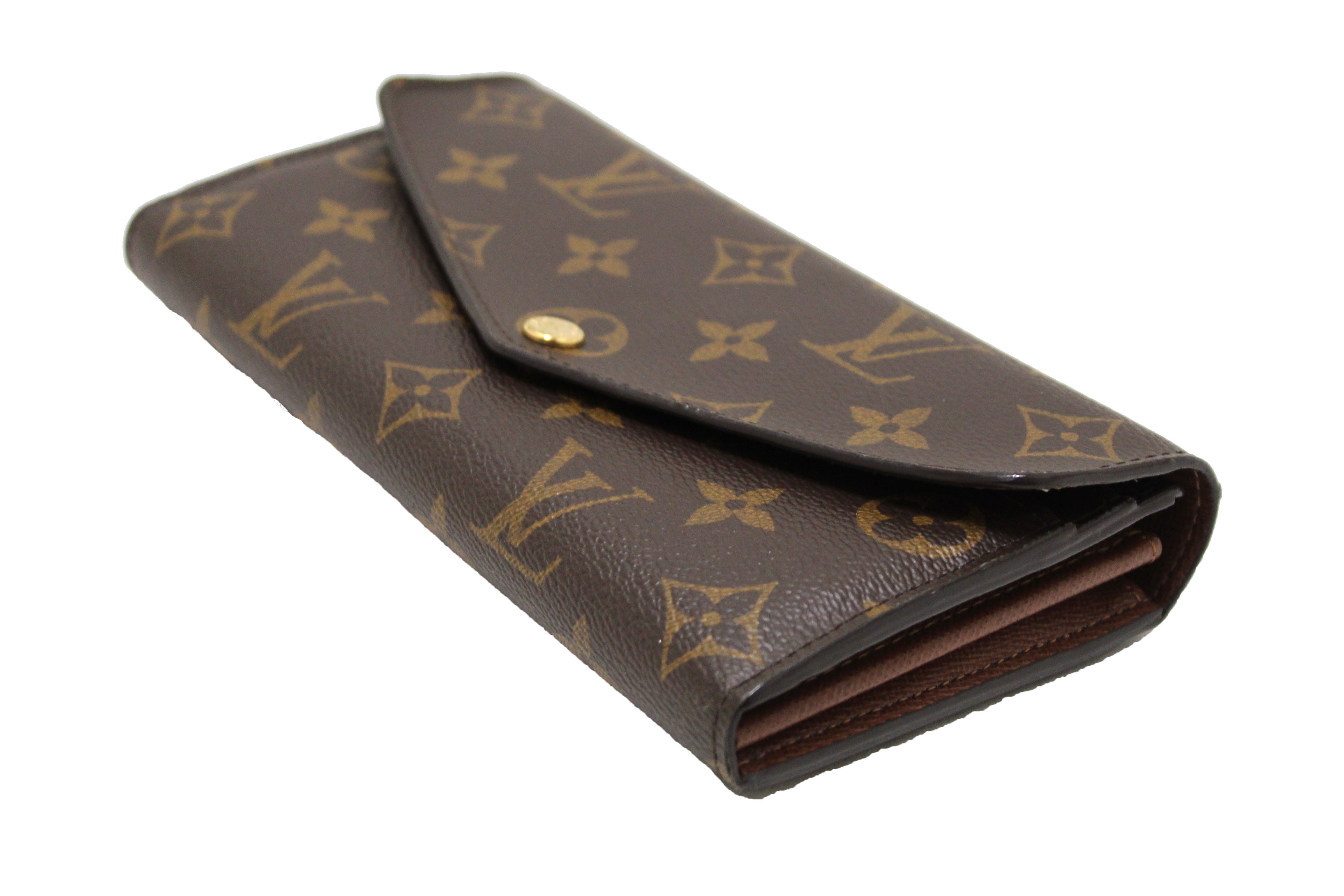 Authentic Louis Vuitton Monogram Sarah Wallet - Luxury Women's Bifold Wallet for Everyday Use & Special Occasions