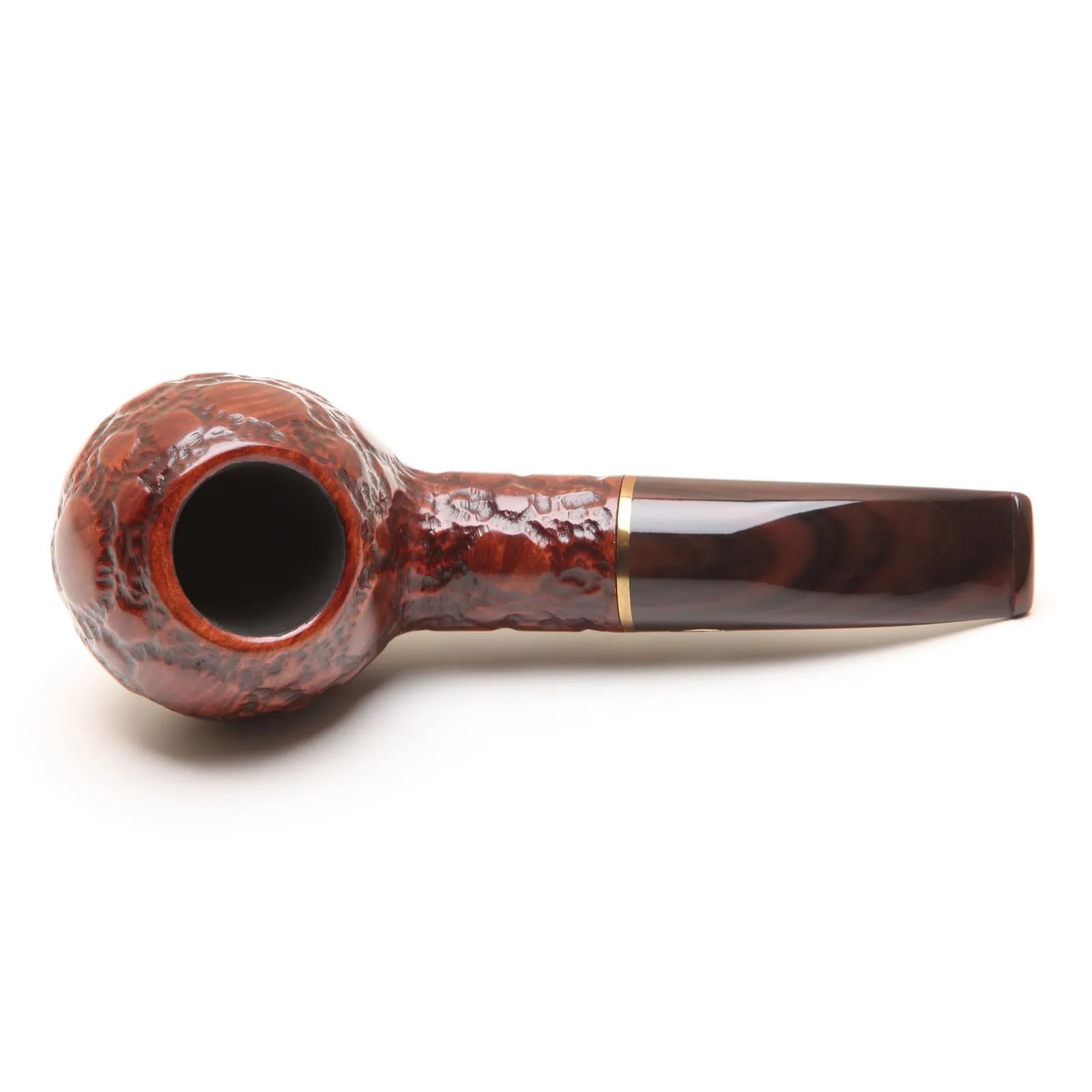Savinelli Alligator Brown 320 Tobacco Pipe - Premium Italian Briar Wood Smoking Pipe for Men - Perfect for Relaxation, Gifts & Collectors