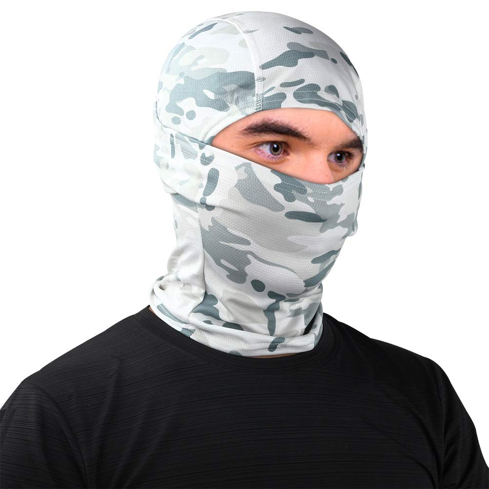 STARTAIKE Balaclava Face Mask - UV Protection, Windproof Tactical Hood for Skiing, Cycling, Outdoor Fishing & Hunting (Camo) - Perfect for Cold Weather & Outdoor Adventures
