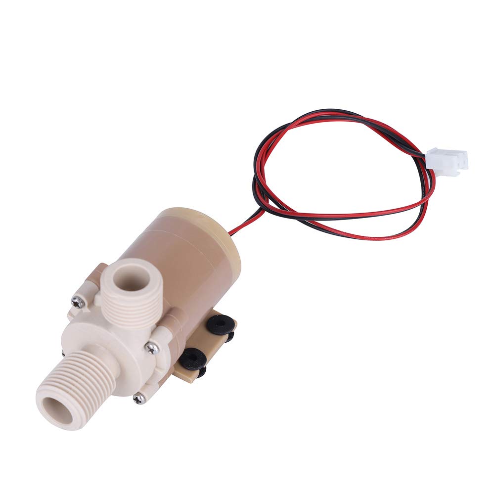 Yosoo 12V DC Solar Hot Water Circulation Pump - Brushless Motor, Low Noise (3M/5M) for Home, RV & Off-Grid Solar Systems | Efficient & Quiet Water Pumping Solution