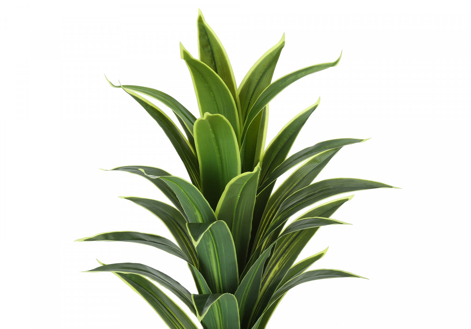 47 Inch Dracaena Tree in 5 Inch Black Pot - Realistic Artificial Green Plant for Home, Office, and Indoor Decor