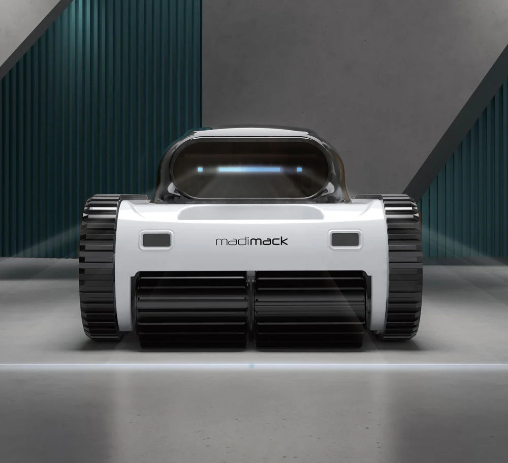 Madimack GT Freedom Cordless Robotic Pool Cleaner - Automatic Pool Vacuum for Floors, Walls & Waterline Cleaning | Ideal for In-Ground & Above-Ground Pools