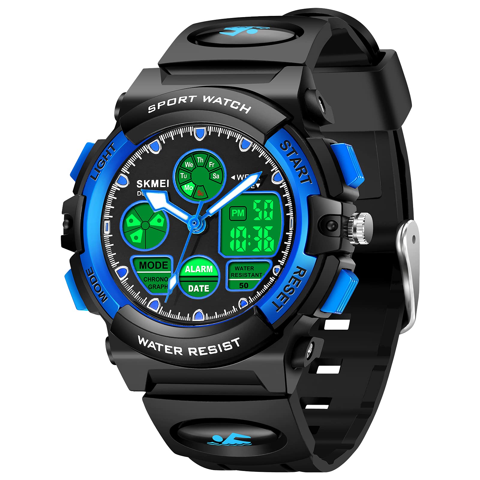 **Cofuo Kids Smart Watch for Boys & Girls - Waterproof Digital Learning Watch with Multi-Function, Outdoor Sports & Birthday Gift for Children Ages 3+ | Perfect for School, Play & Daily Activities**