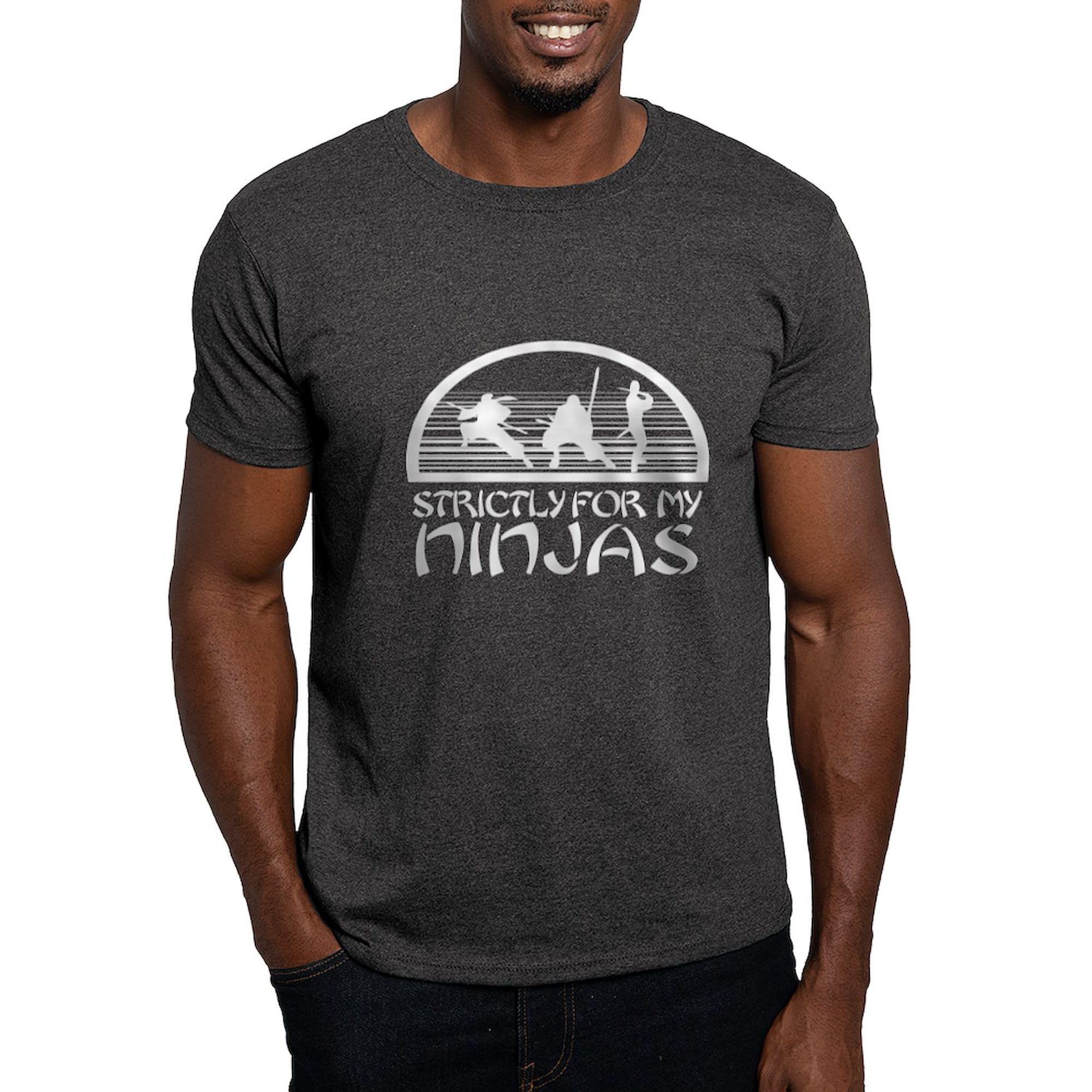 Strictly for My Ninjas Men's Dark T-Shirt - 100% Cotton Classic Graphic Tee for Casual Wear, Street Style & Gifts