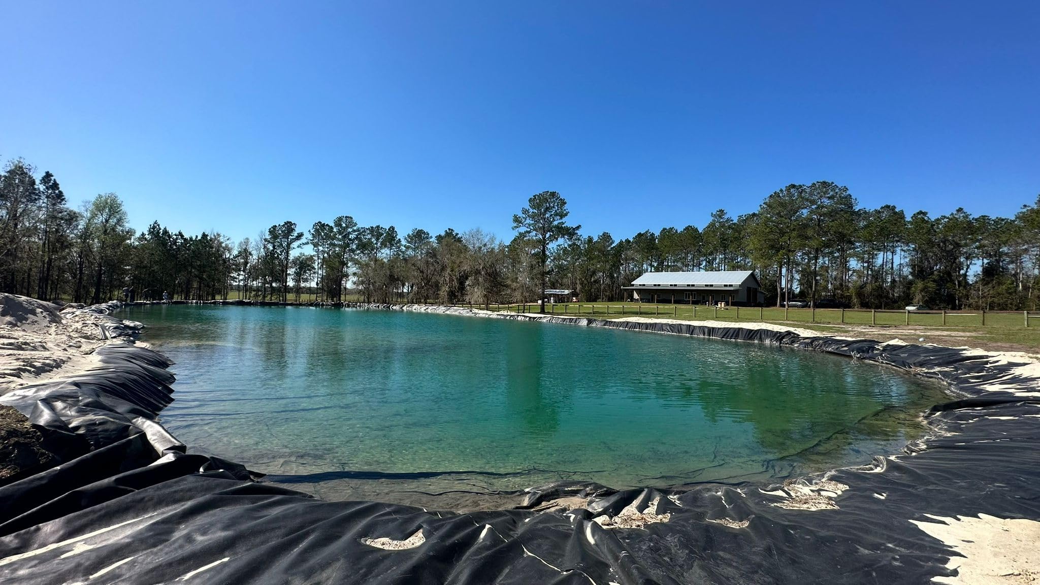 36x120 Heavy Duty Pond Liner - Commercial Grade Waterproof Fish Pond Liner for Koi Ponds, Garden Water Features & Landscape Projects - Durable, UV Resistant & Tear Proof