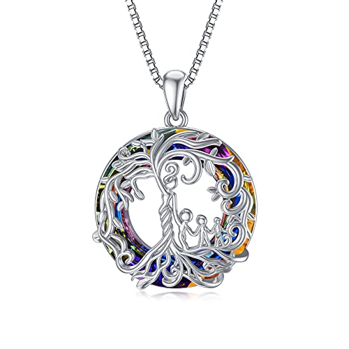 C-Mother and 3 Child-Volcano Crystal
