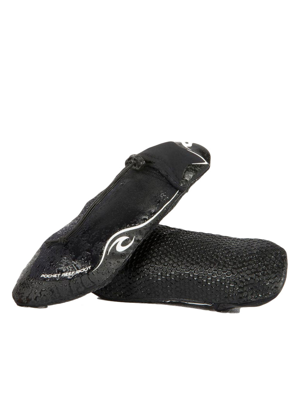 Rip Curl Foldable Pocket Reef Boots - Water Shoes for Men & Women - Lightweight & Quick-Drying for Surfing, Snorkeling & Beach Activities