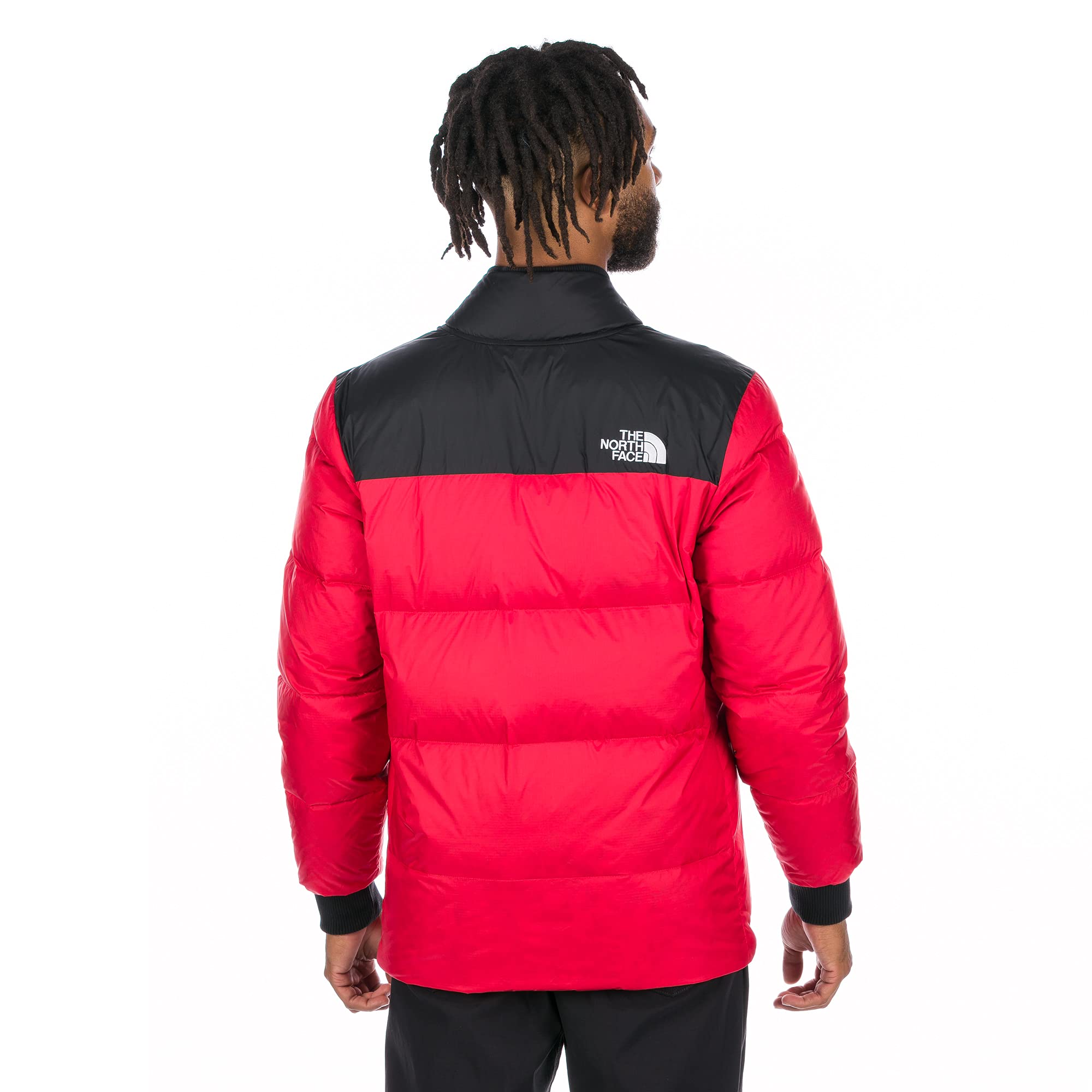 THE NORTH FACE Men's Nordic Waterproof Winter Jacket - TNF Red, Medium Size - Warm Insulated Coat for Skiing, Hiking & Outdoor Adventures