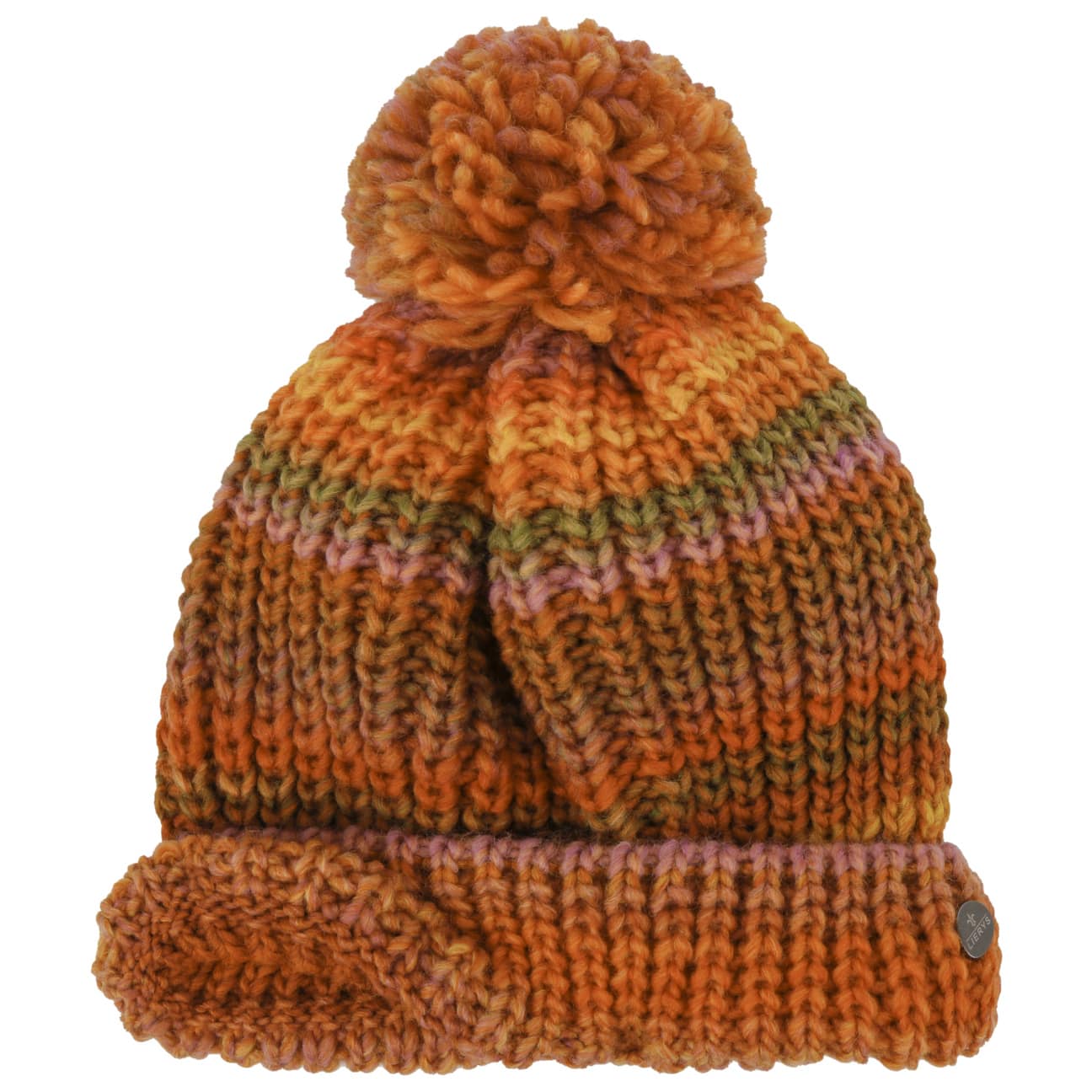 Lierys Finja Bobble Hat - Warm Winter Knit Beanie for Women & Men - Perfect for Skiing, Snowboarding & Outdoor Activities