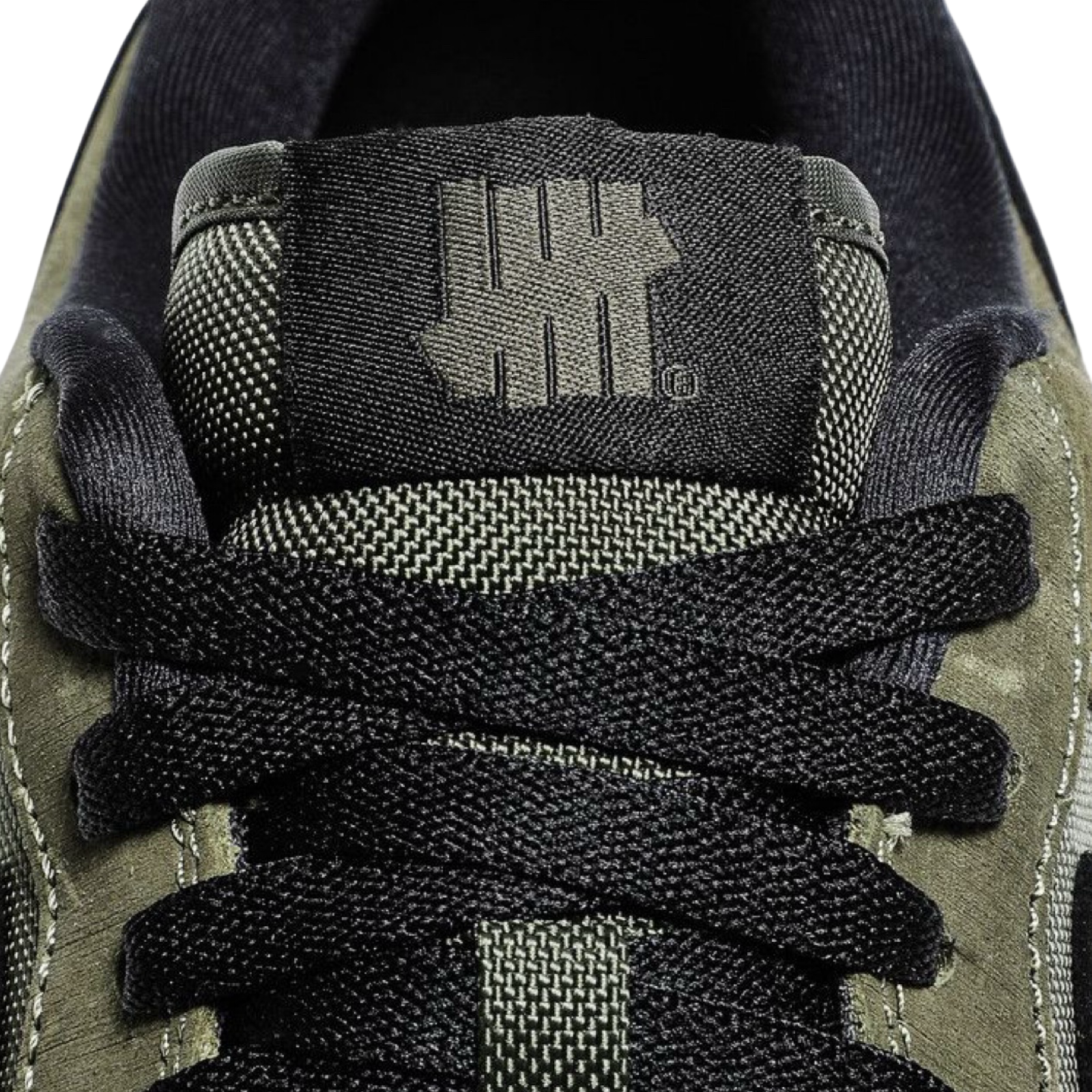 Nike Air Force 1 Low Undefeated Sneakers - Cargo Green & Black Colorway | Men's Casual Shoes for Streetwear & Urban Fashion