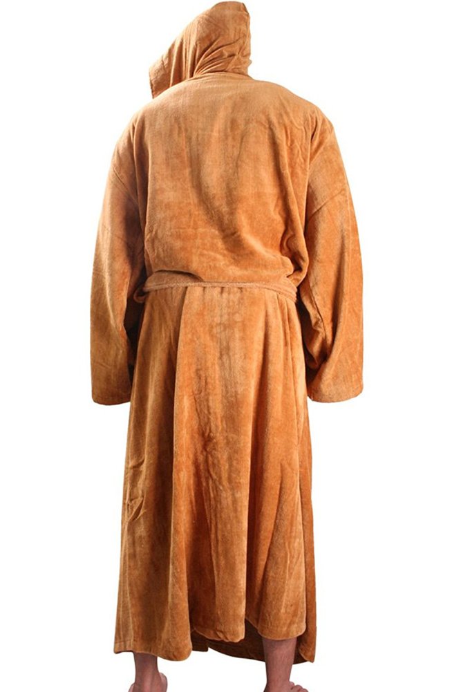 Halloween Cosplay Robe for Adults - Soft Bathrobe with Hood - Perfect for Costume Parties, Loungewear & Spa Relaxation
