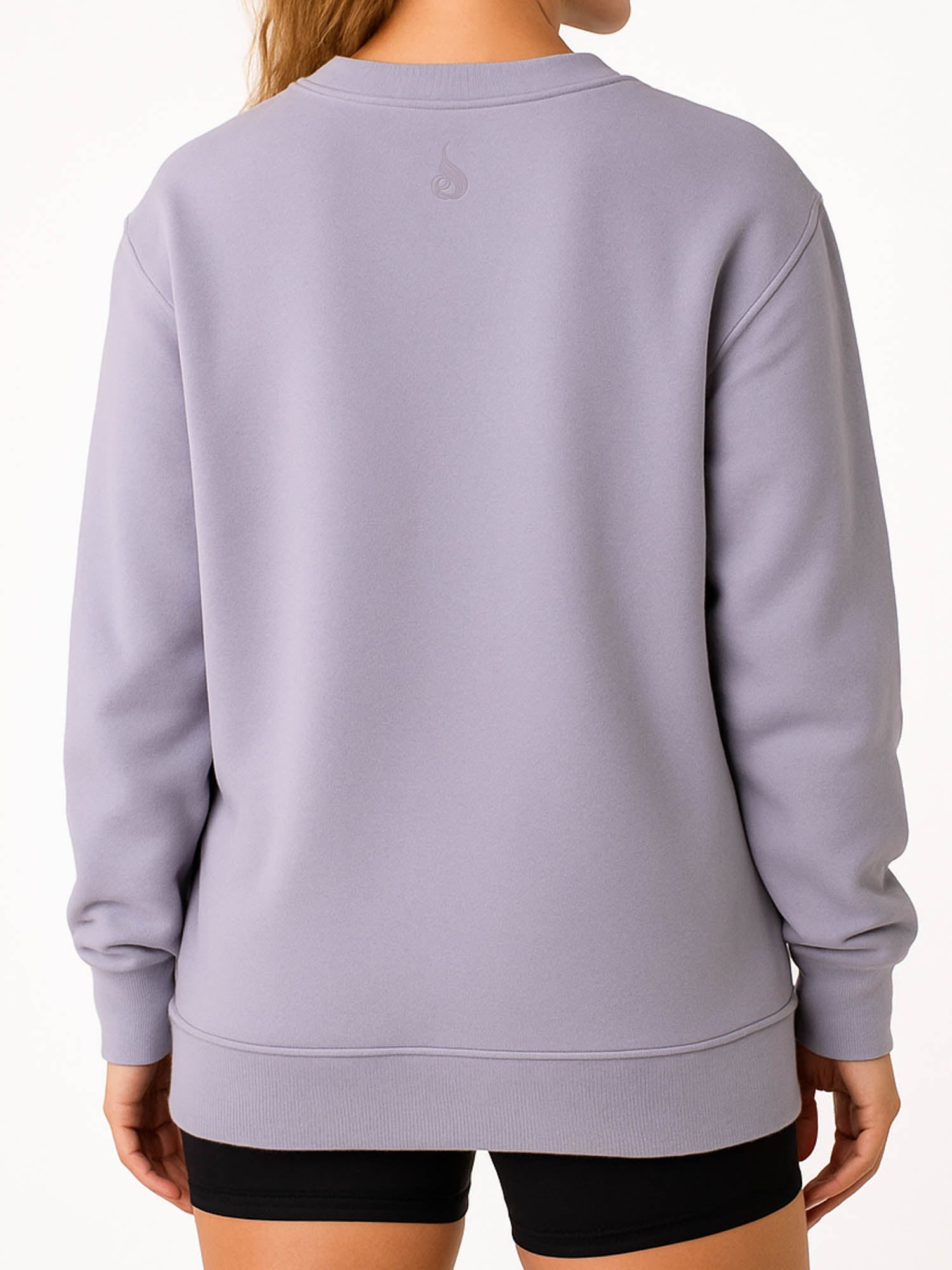 Cozy Lavender Boyfriend Pullover Sweater - Soft Oversized Knit Top for Women | Perfect for Casual Outings, Date Nights & Relaxing at Home
