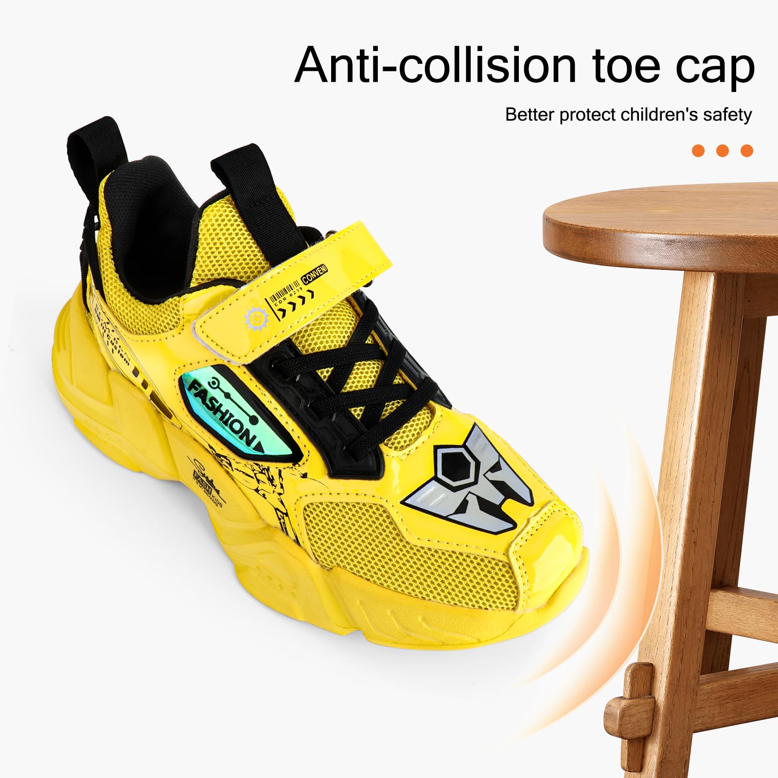 **Boys' Breathable Mesh Sports Shoes - Lightweight Basketball & Running Sneakers for Kids - Trendy Casual Shoes for School, Play & Outdoor Activities**