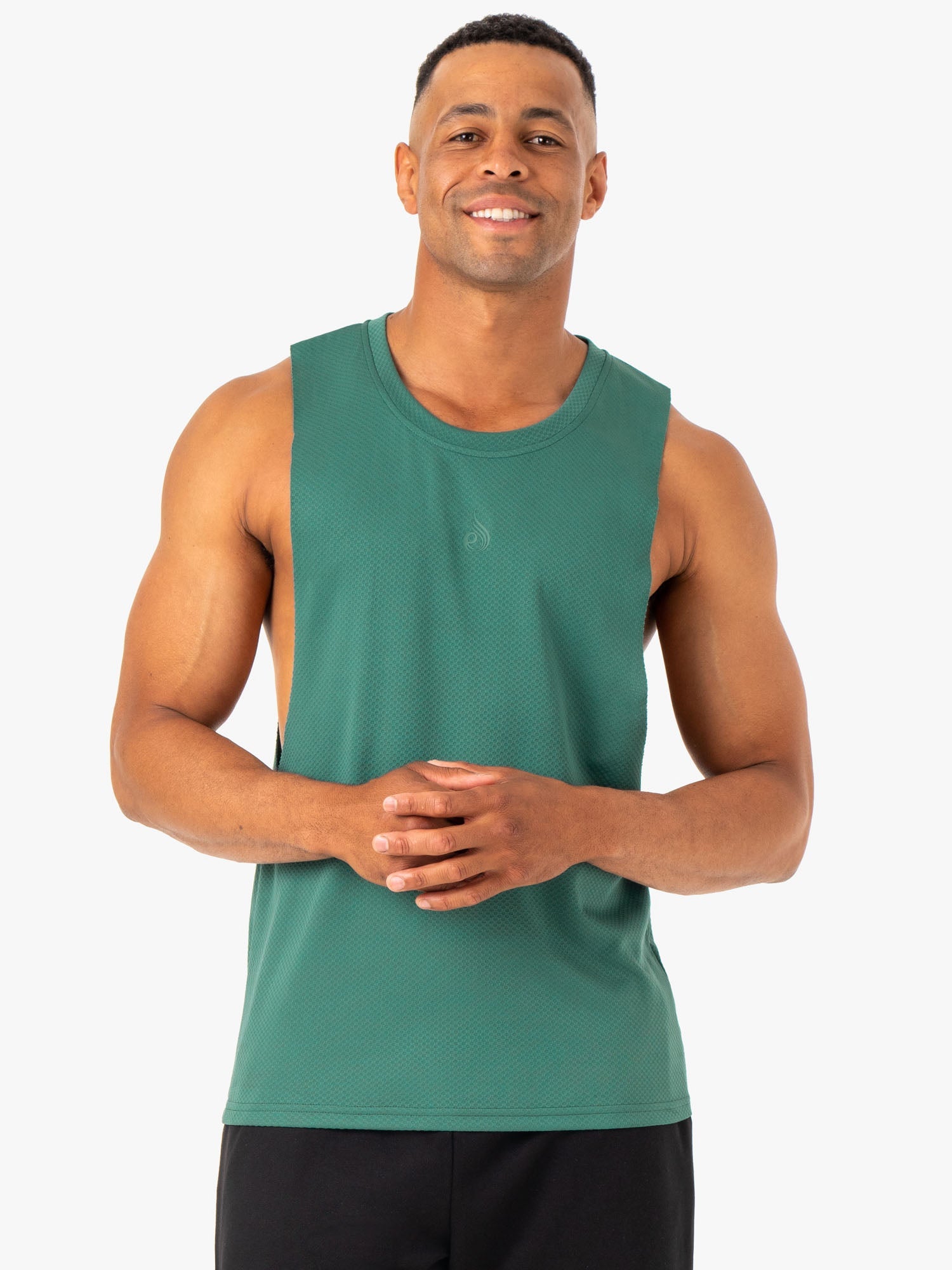 Enhance Baller Tank Top for Women - Soft Stretchy Green Yoga Shirt - Perfect for Workouts, Yoga & Casual Wear