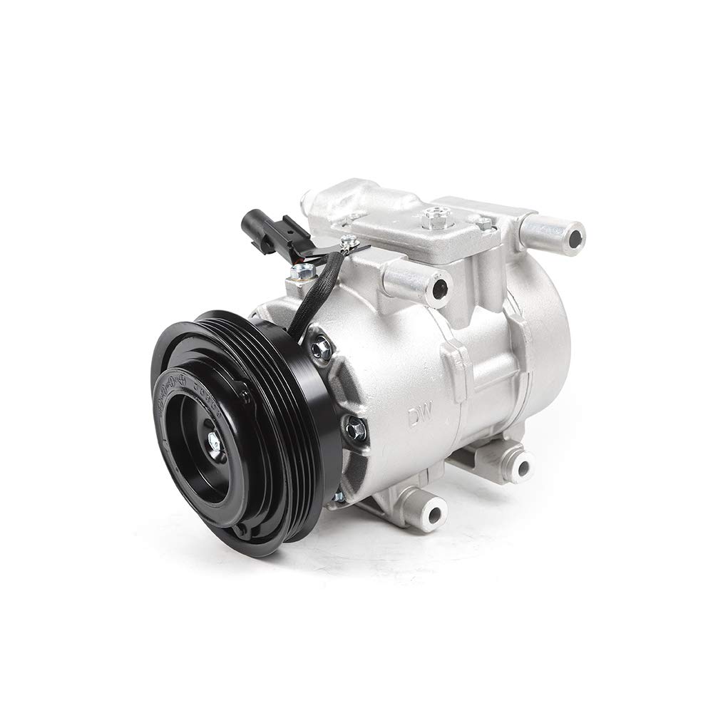 2006-2011 Kia Rio & Rio5 1.6L AC Compressor with Clutch - Replacement Air Conditioner Compressor CO 10980C - Perfect for Summer Cooling & Car AC Repair