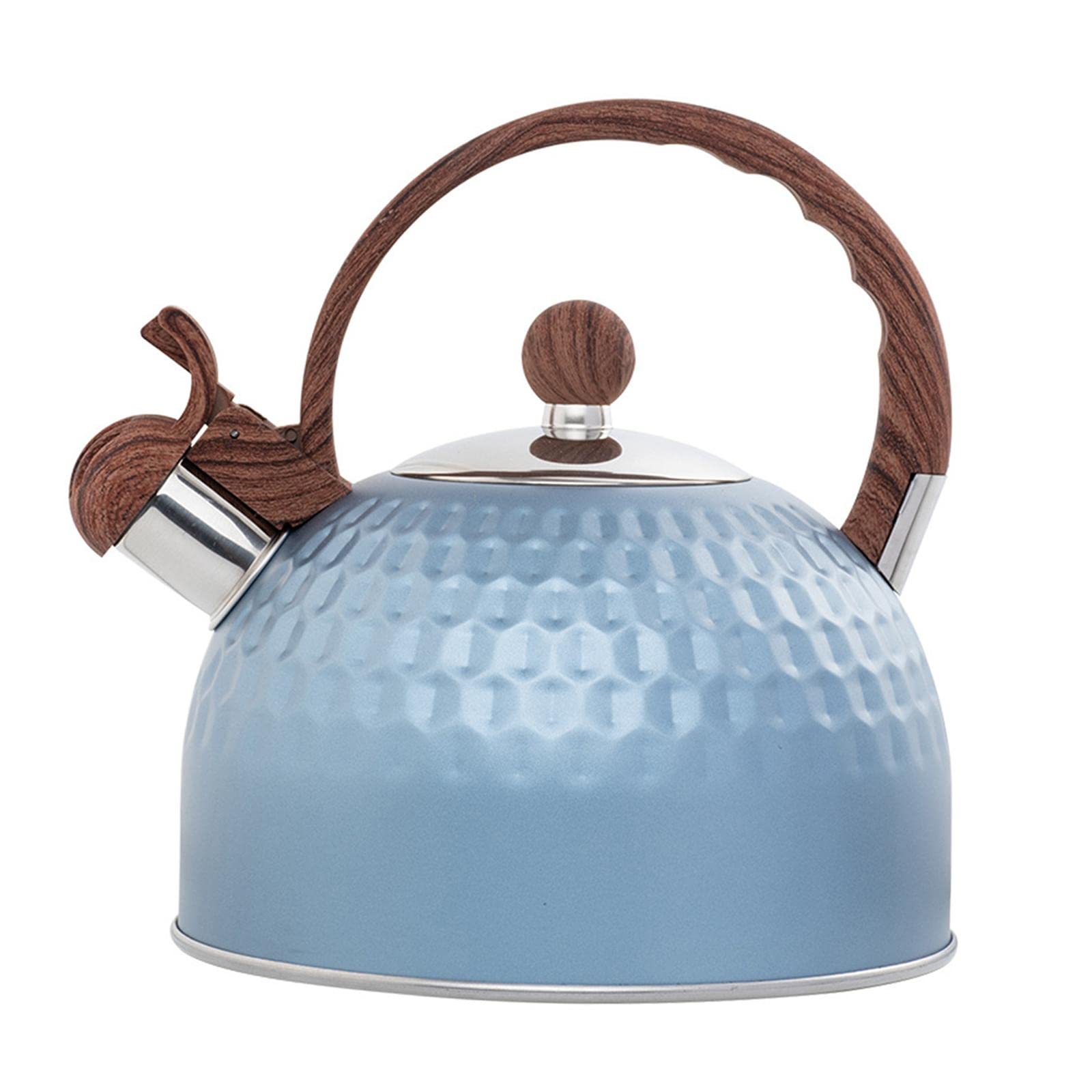 Gazechimp 2.5L Whistling Tea Kettle - Large Capacity Stainless Steel Stovetop Teapot for Coffee & Tea Brewing - Perfect for Home, Office & Outdoor Camping Use