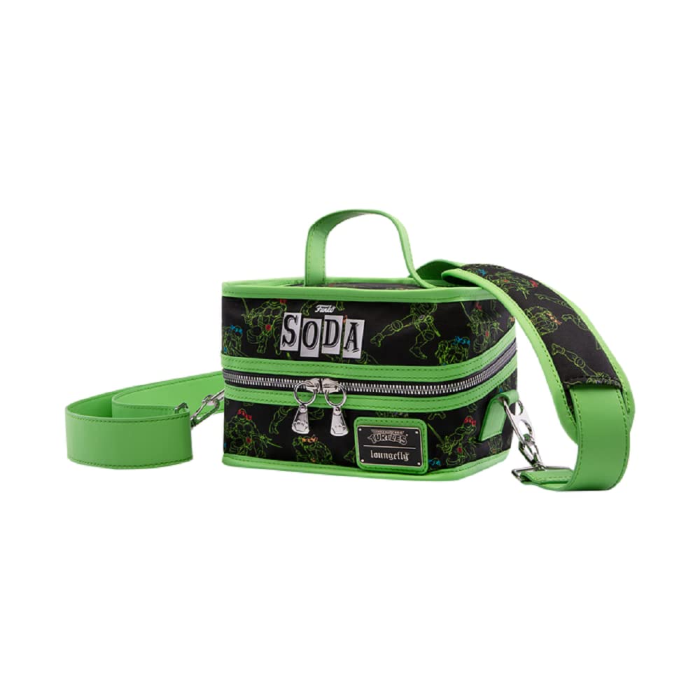 Funko Teenage Mutant Ninja Turtles 6-Pack Black Light Vinyl Soda Can Coolers - Limited Edition Collectible for TMNT Fans, Perfect for Parties, Gifts & Home Decor