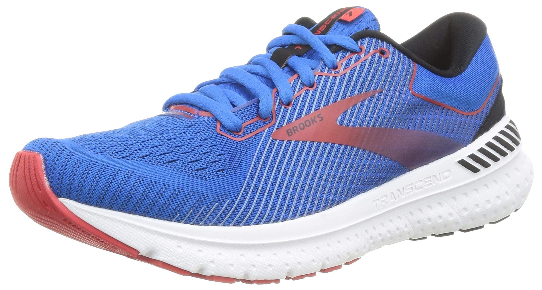 Brooks Men's Transcend 6 Running Shoes for Men - Cushioned Support & Stability for Long Distance Running, Jogging & Workouts