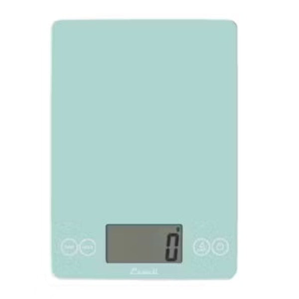 Escali Arti Glass Digital Kitchen Scale - Precise Food Weighing for Baking, Cooking & Meal Prep | Elegant Glass Design for Modern Kitchens
